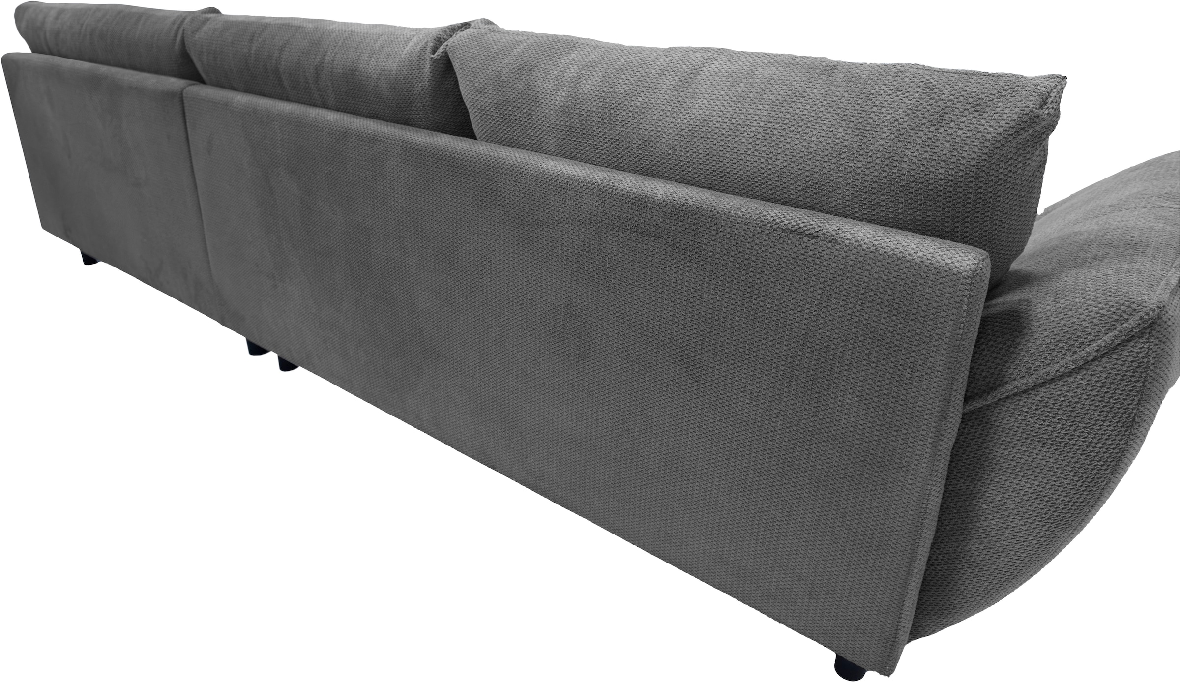 exxpo - sofa fashion Ecksofa »Biarritz modern und elegantes Mega Sofa mit tollem Sitzkomfort, L-Form«, XXL– Longchair Ecke in hochwertiger Verarbeitung, Stellmaße 324x203cm