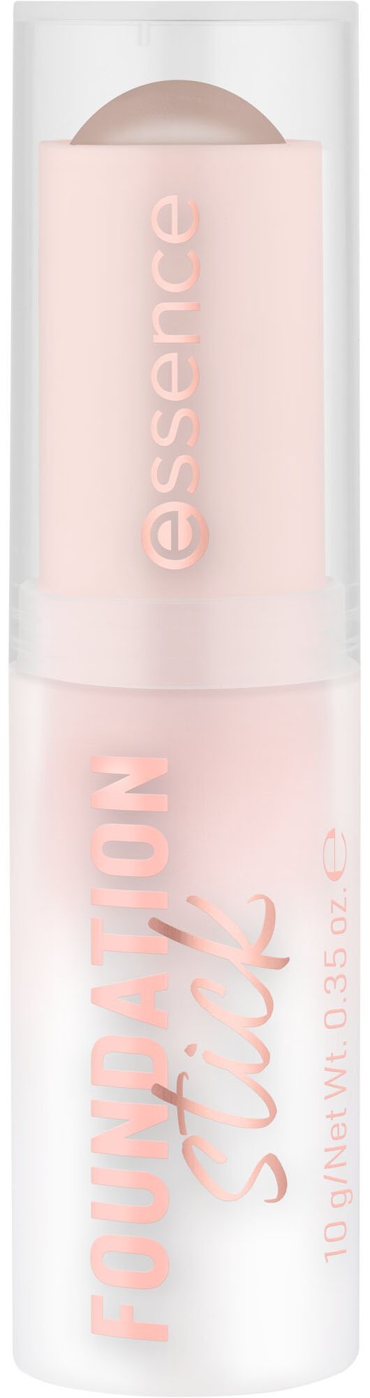 Essence Foundation »FOUNDATION stick«, (Set, 3 tlg.), Cremig und leicht verblendbar, Matt-Finish, variable Deckkraft.