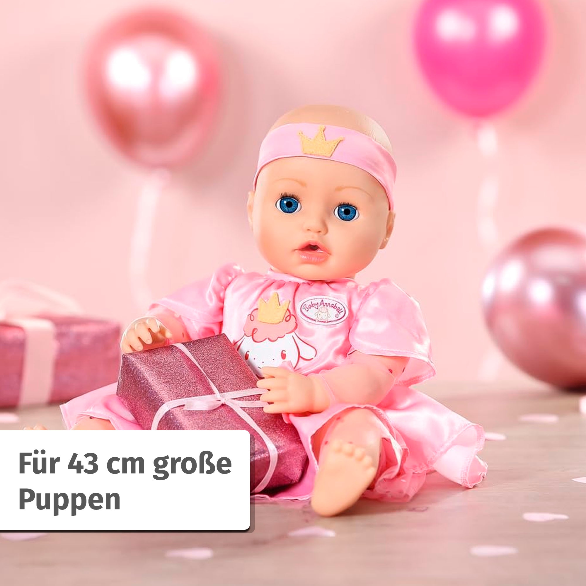 Baby Annabell Puppenkleidung »Geburtstagskleid 43 cm«