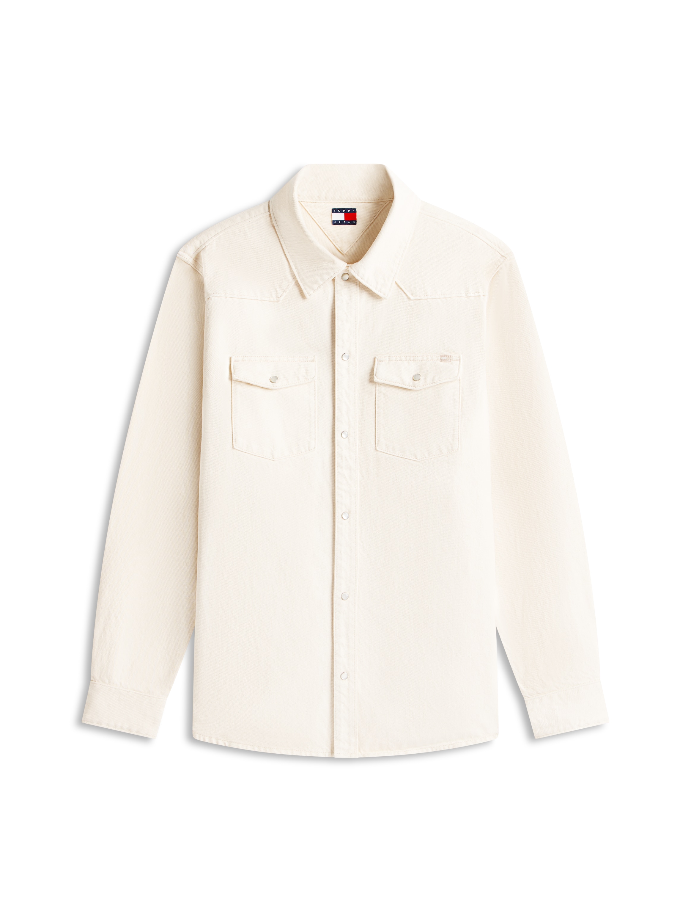 Tommy Jeans Jeansjacke »DENIM WESTERN« ohne Kapuze Regular fit mit Brusttaschen