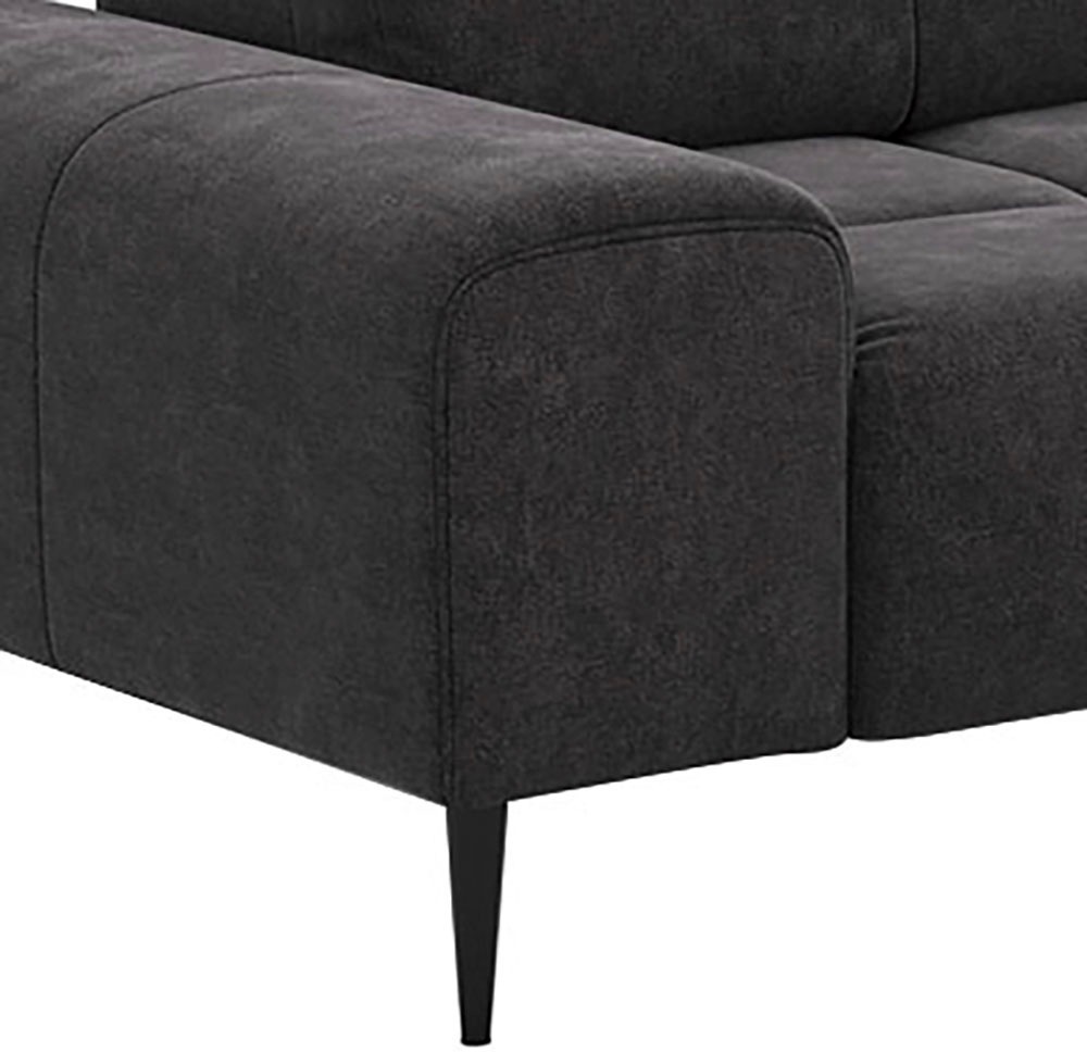 COTTA Ecksofa »Theo L-Form, B: 290 cm« mit Kopfteilverstellung, optional Sitztiefenverstellung