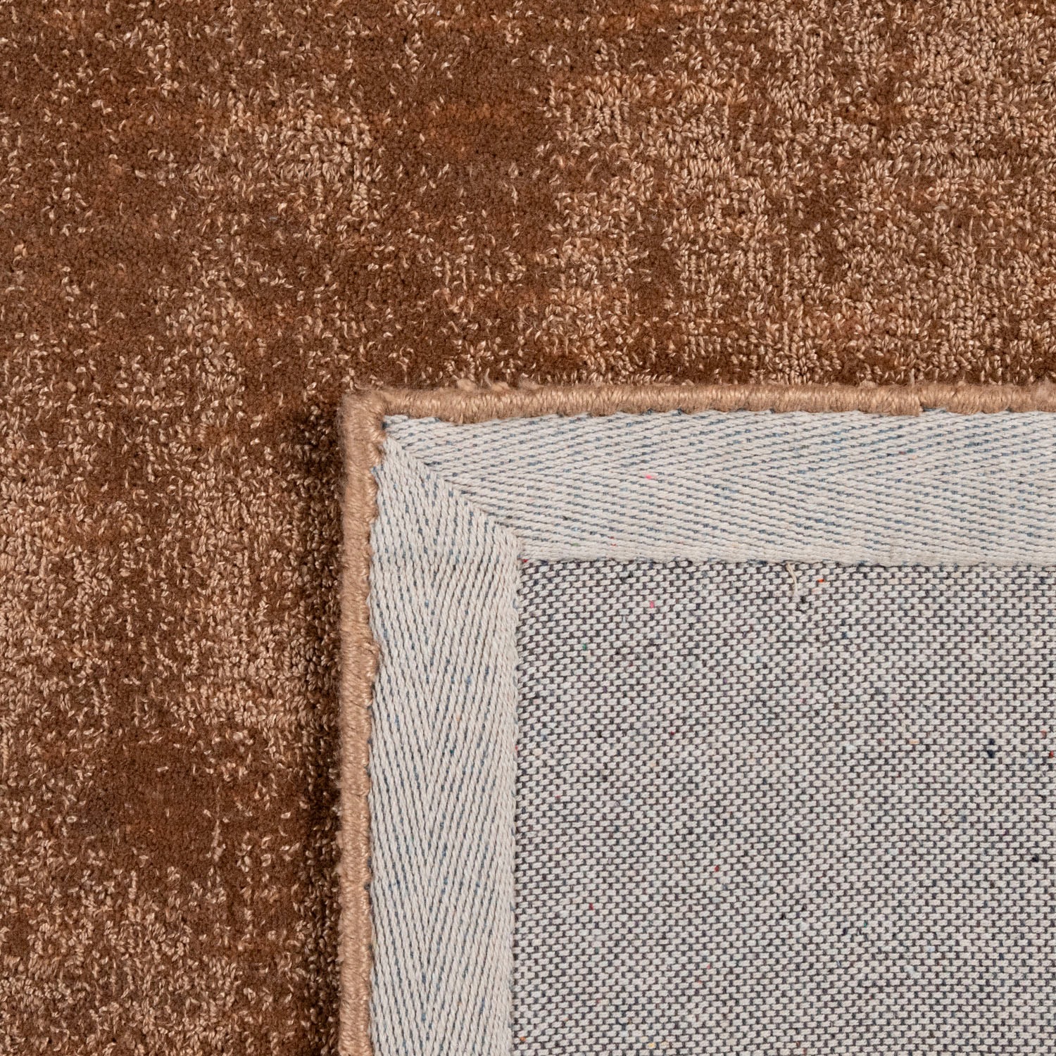 Paco Home Läufer »Randers 578«, rechteckig, 14 mm Höhe, Kurzflor, Handweb Teppich, Uni Farben, handgewebt