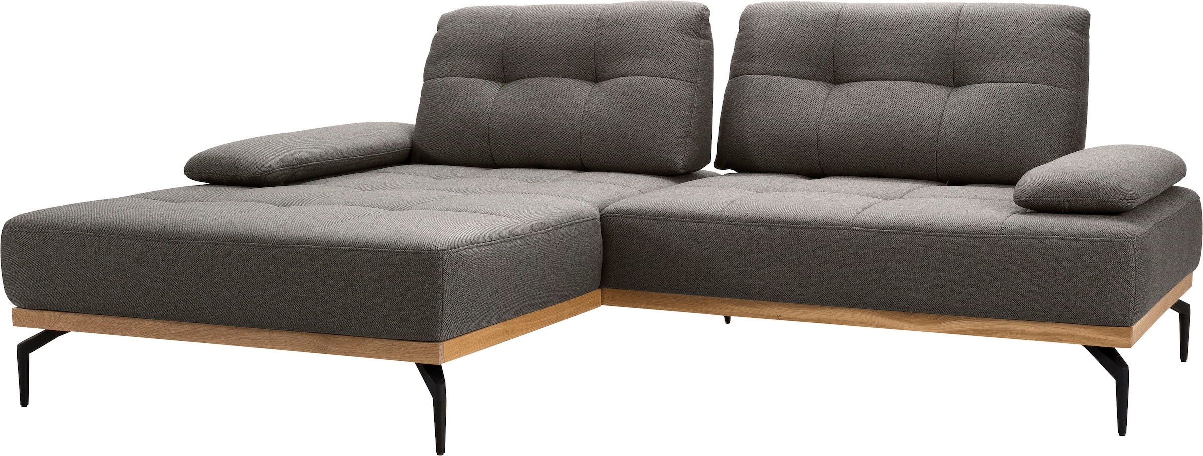 Metallfüße exxpo sofa Sitztiefenverstellung, Online fashion Ecksofa, Shop Inklusive Armlehnenverstellung, - OTTO