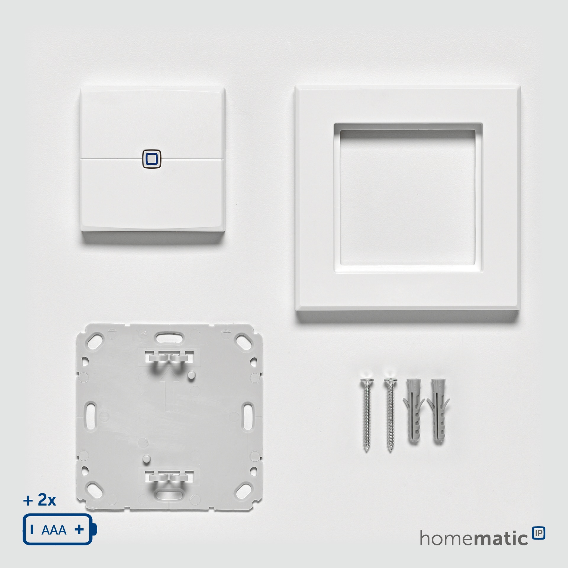 Homematic IP Wandtaster »Wandtaster - 2-fach V2«