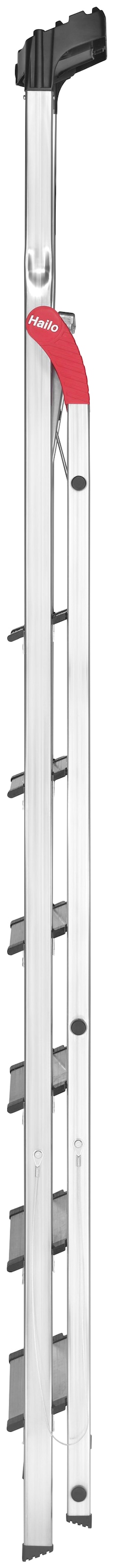 Hailo Stehleiter »L80 ComfortLine«, Alu-Sicherheits-Stehleiter 7 Stufen