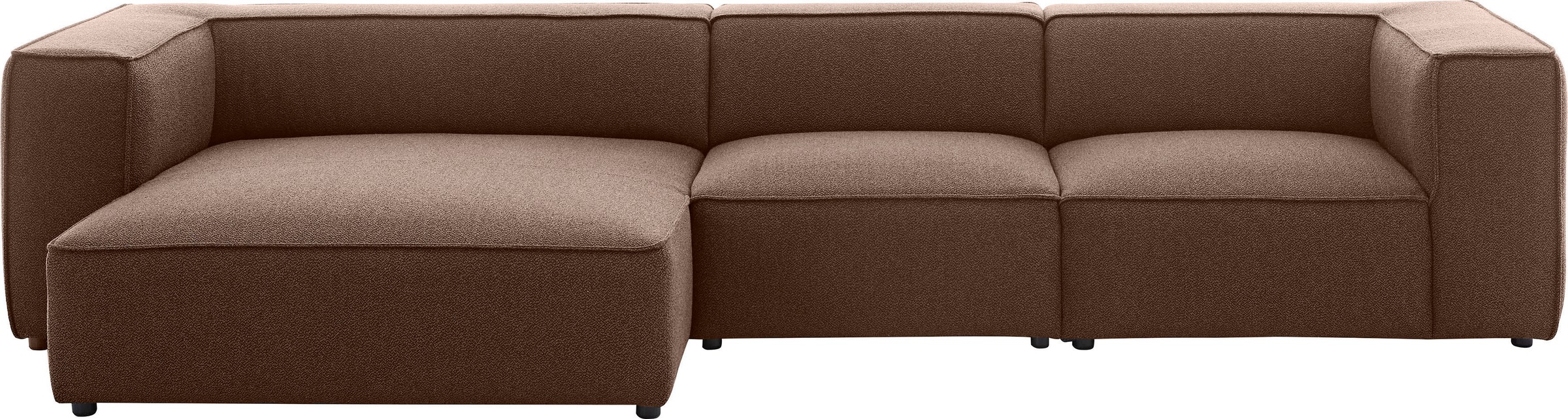 W.SCHILLIG Ecksofa »around-the-block«, mit eleganter Biese, mit Federkern, Breite 341 cm