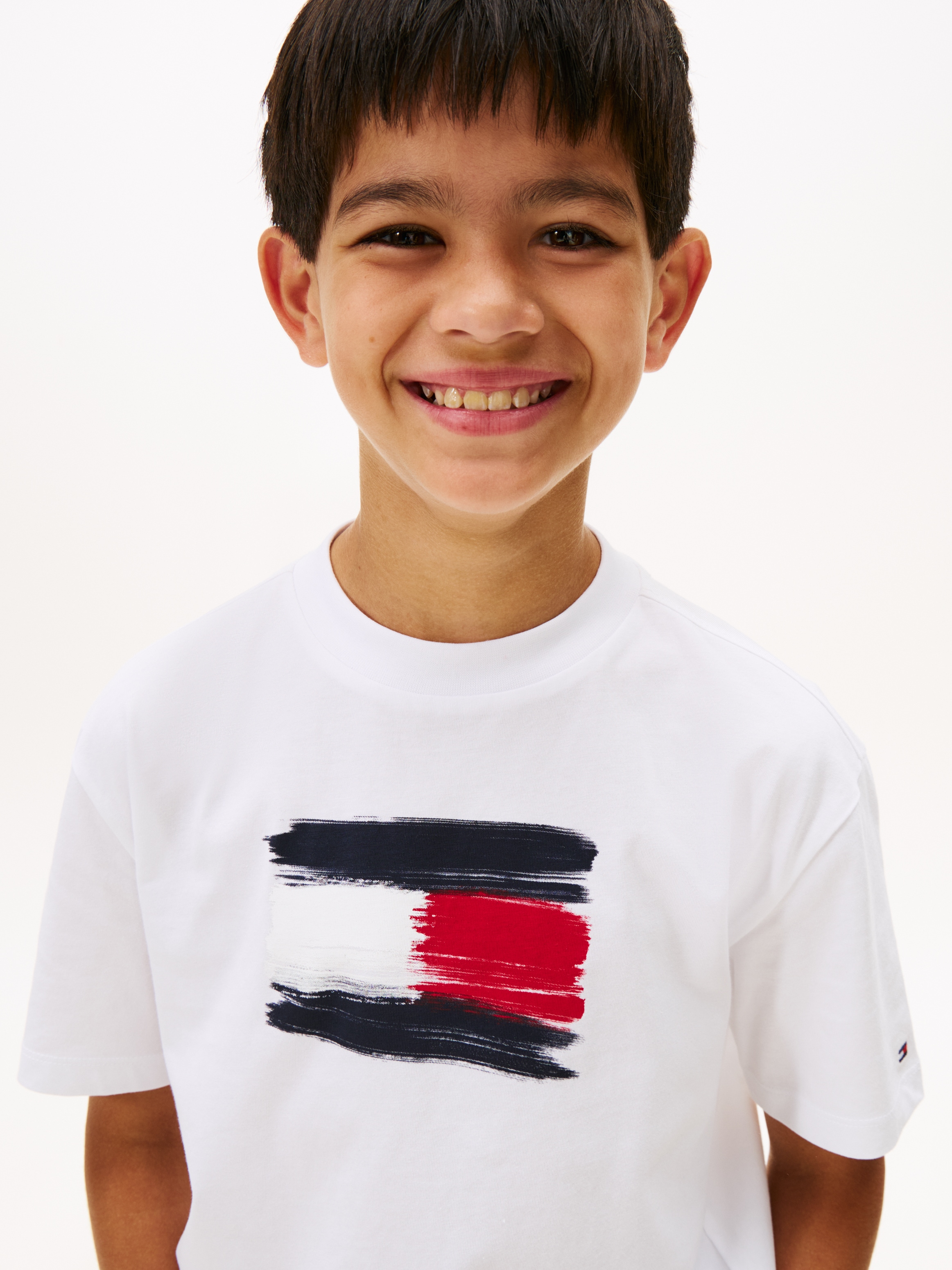Tommy Hilfiger T-Shirt »FLAG ARCHIVE TEE SS«, Kinder bis 16 Jahre