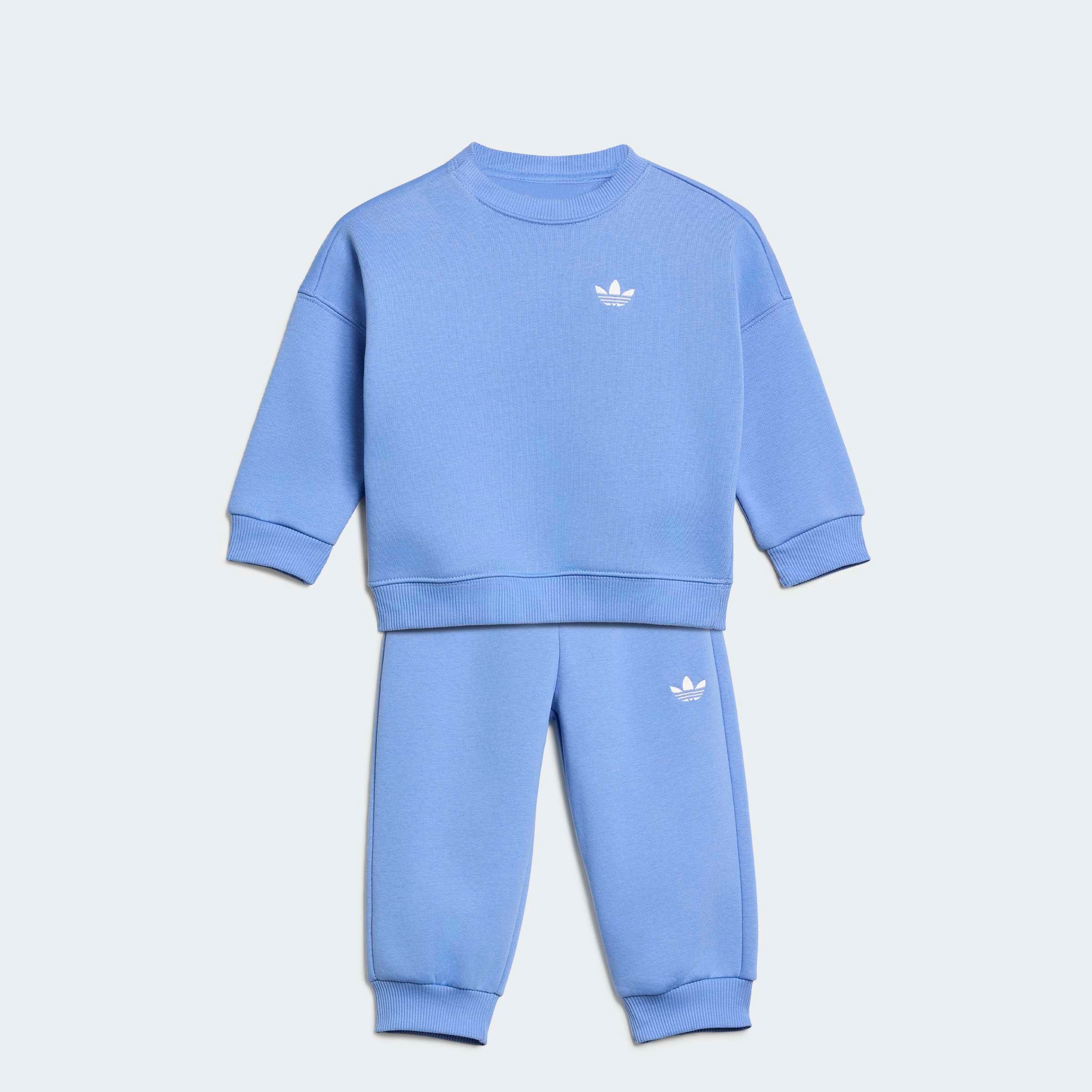 adidas Originals Trainingsanzug »CREW JOG SET« 2 für Babys, mit 2 Teilen, aus Baumwolle