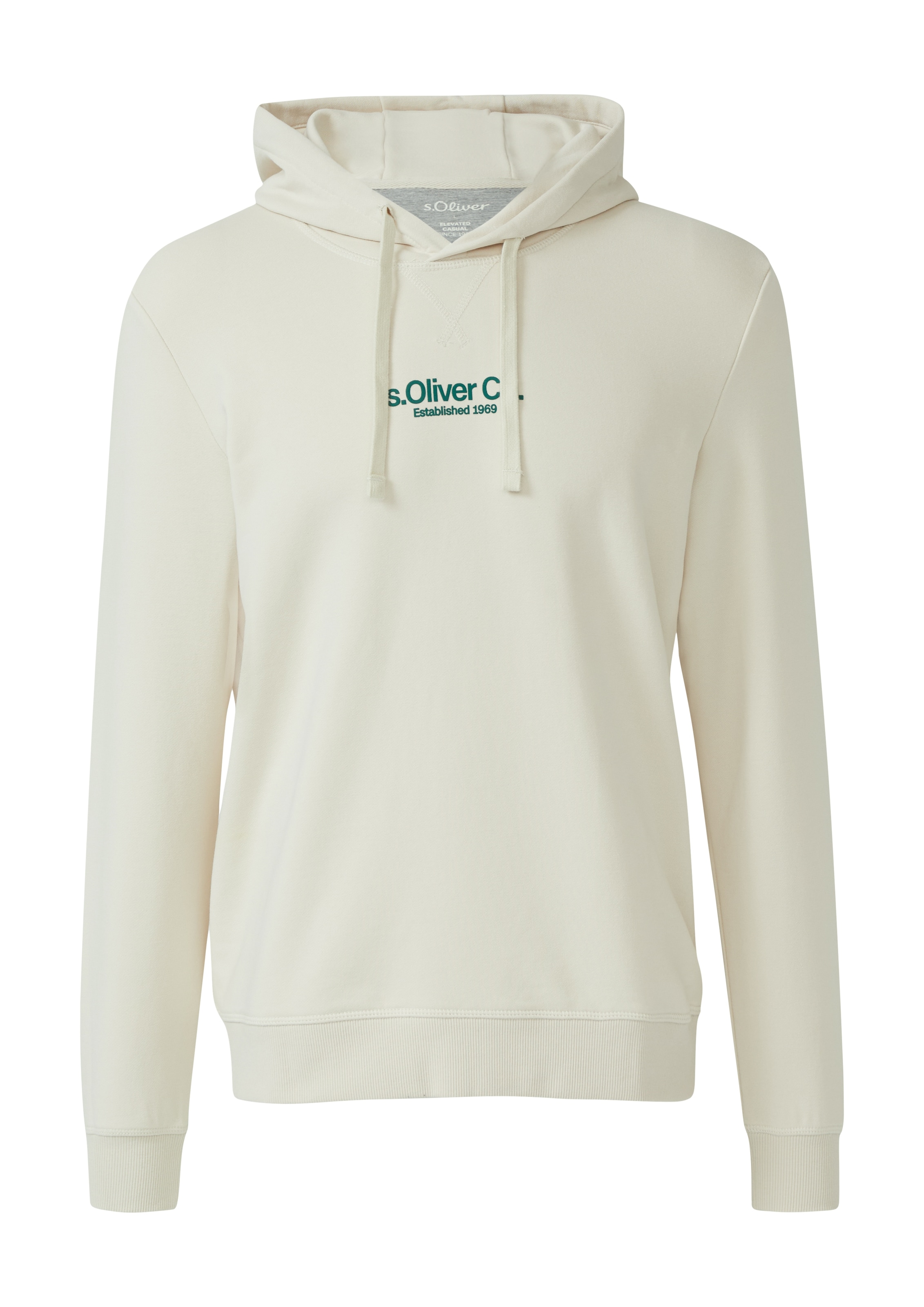 s.Oliver Hoodie, mit Logo Schriftzug