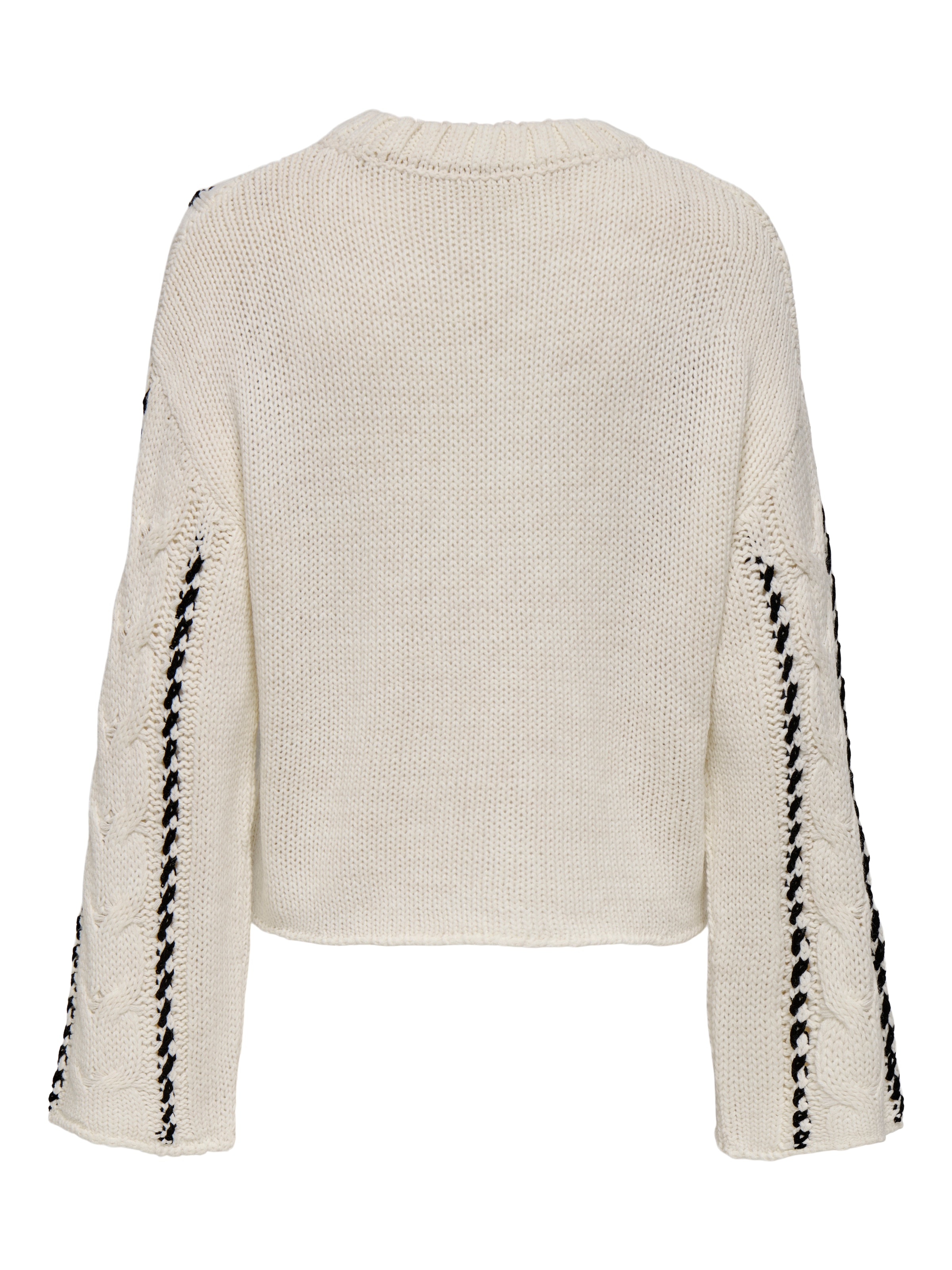 ONLY CARMAKOMA Rundhalspullover »CARTESSA CABEL STITCH LS O-NECK KNT«