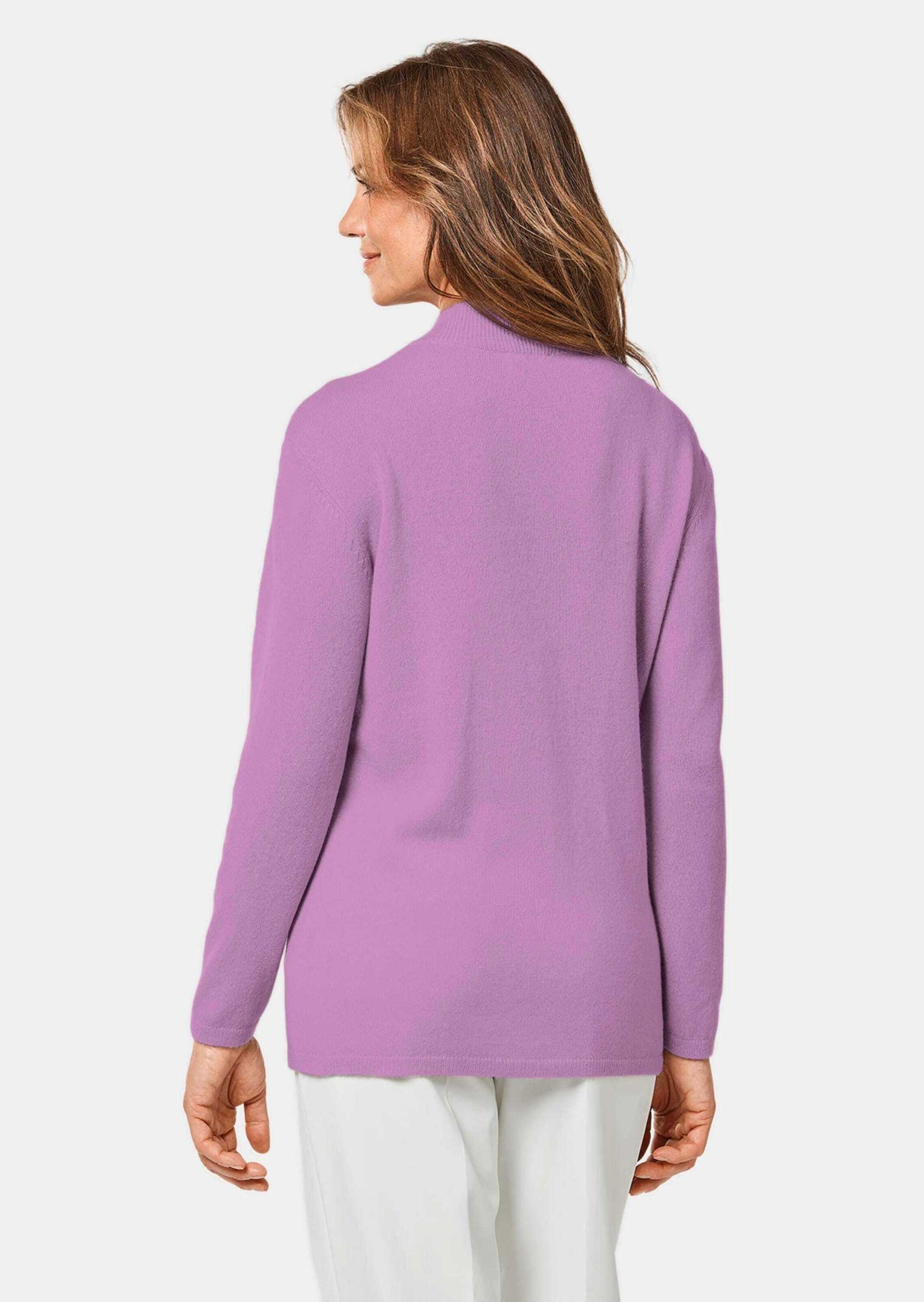 GOLDNER Strickpullover »Kurzgröße Kuschelweicher Kaschmirpullover mit Kragen«