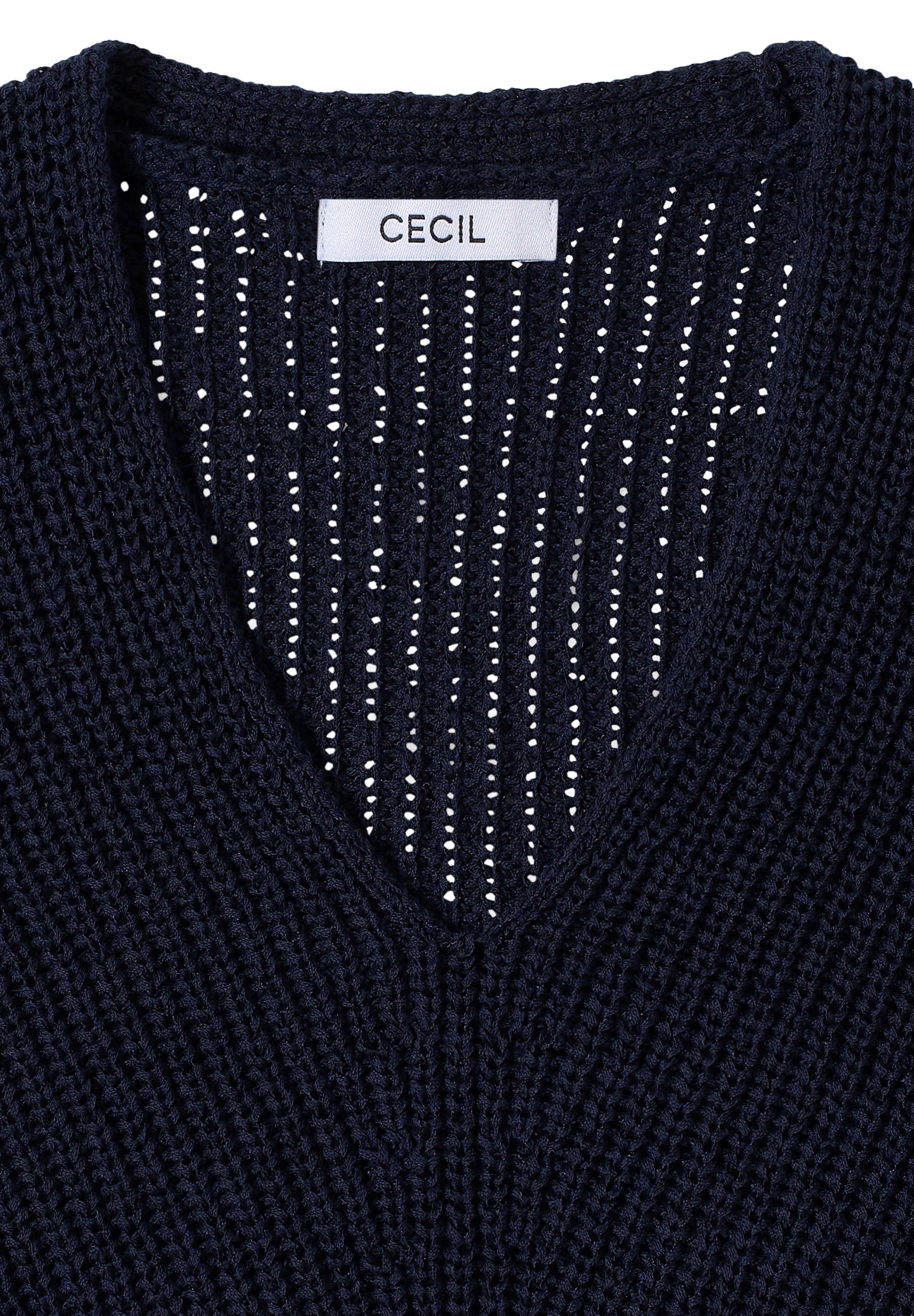 Cecil Strickpullover mit V-Auschnitt