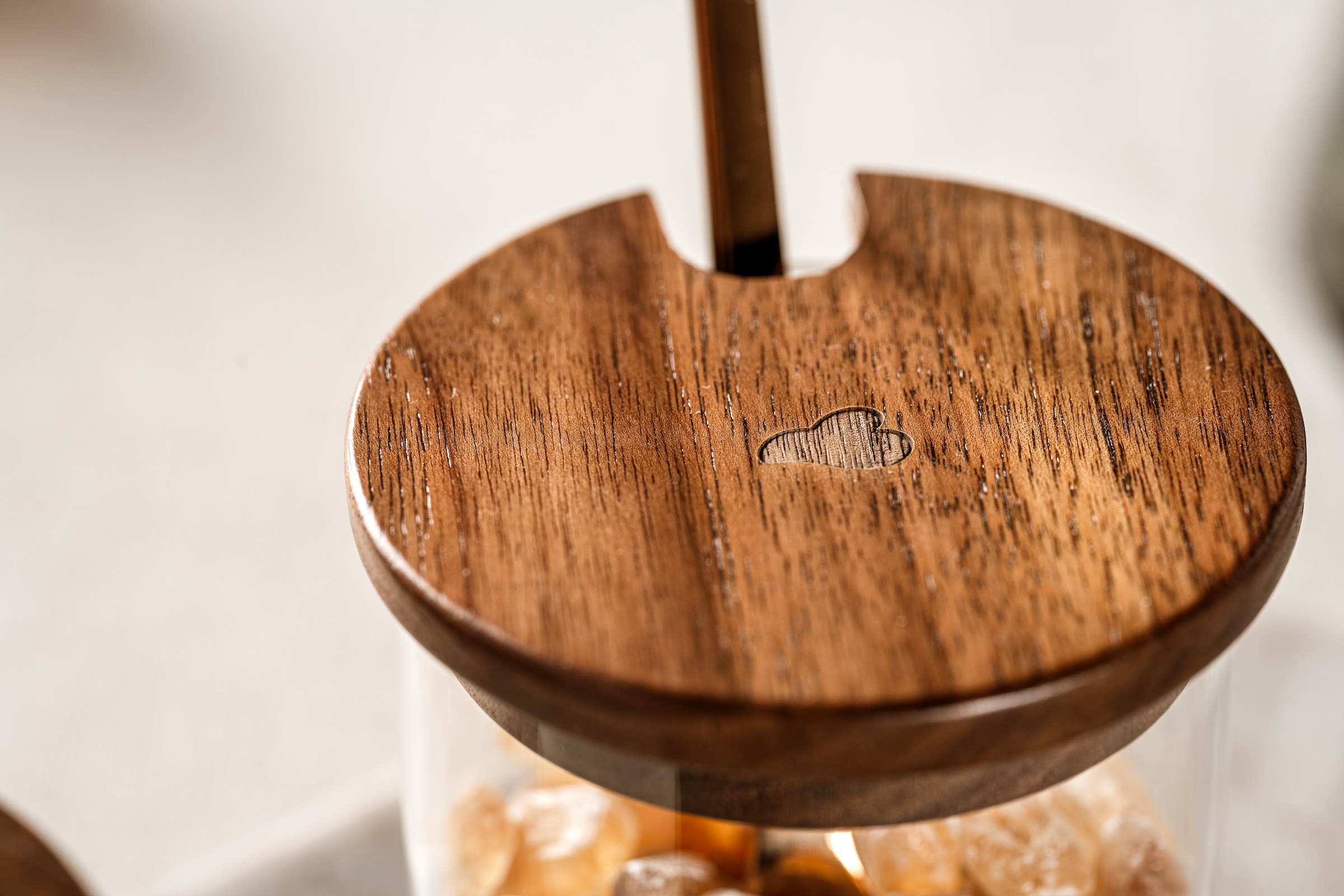 LEONARDO Milch- und Zuckerset »NOVO LEGNO« Milchgießer und Zuckerdose mit Holzdeckel