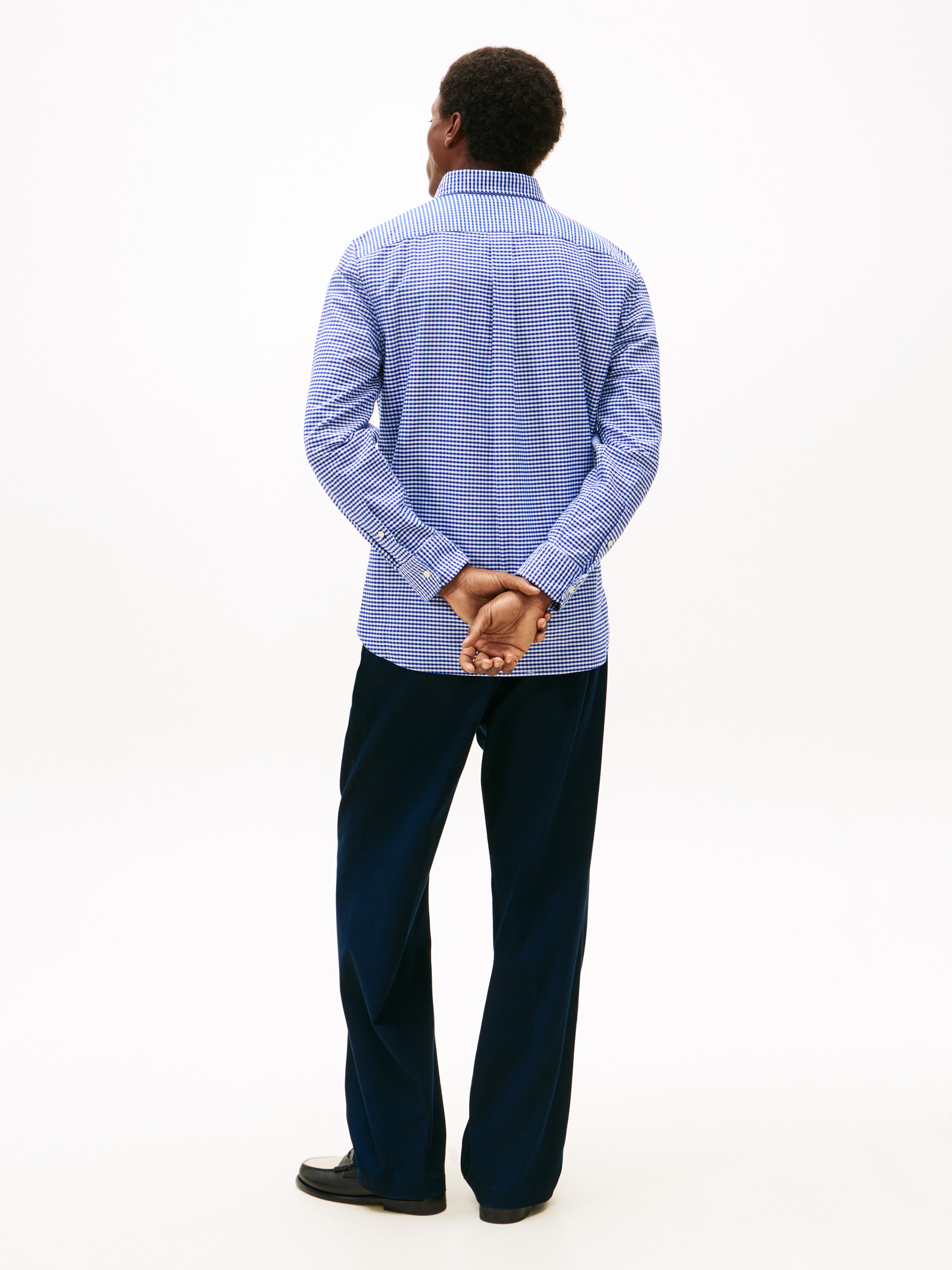 Tommy Hilfiger Langarmhemd »HERITAGE OXFORD GINGHAM« Regular fit, Button-down-Kragen, kariert