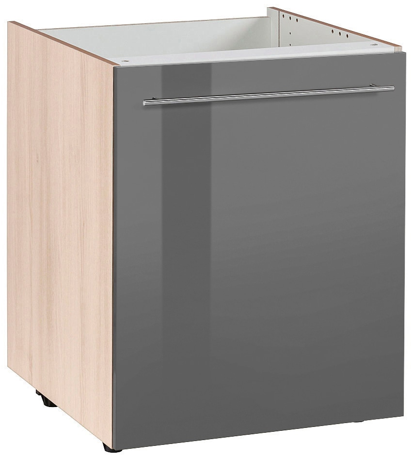 OPTIFIT Spülenschrank »Bern«, 60 cm breit, mit 1 Tür, mit höhenverstellbaren Füßen, mit Metallgriff