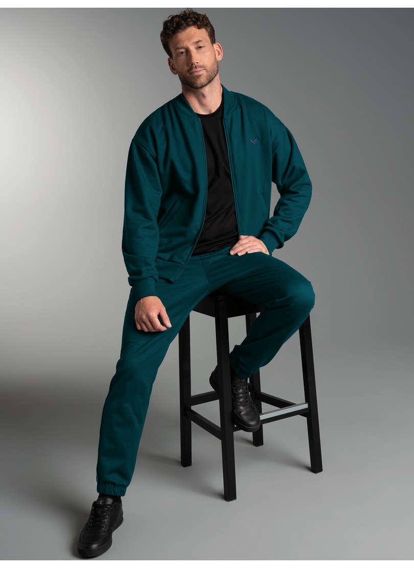 Trigema Freizeitanzug »TRIGEMA Freizeitanzug aus Collegejacke und Jogginghose« 1 Stk.