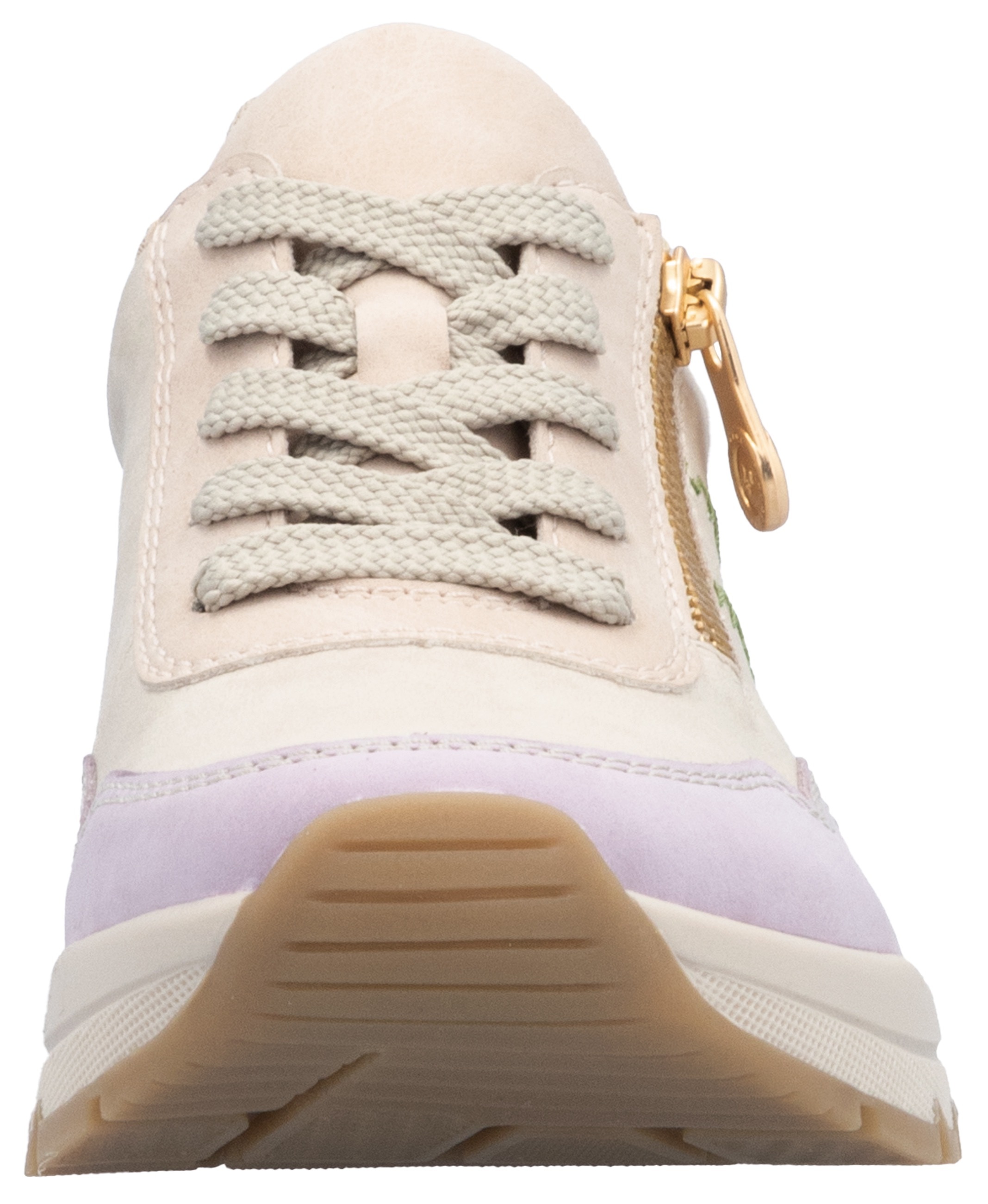 Rieker Wedgesneaker, Freizeitschuh, Halbschuh, Schnürschuh in bequemer Form