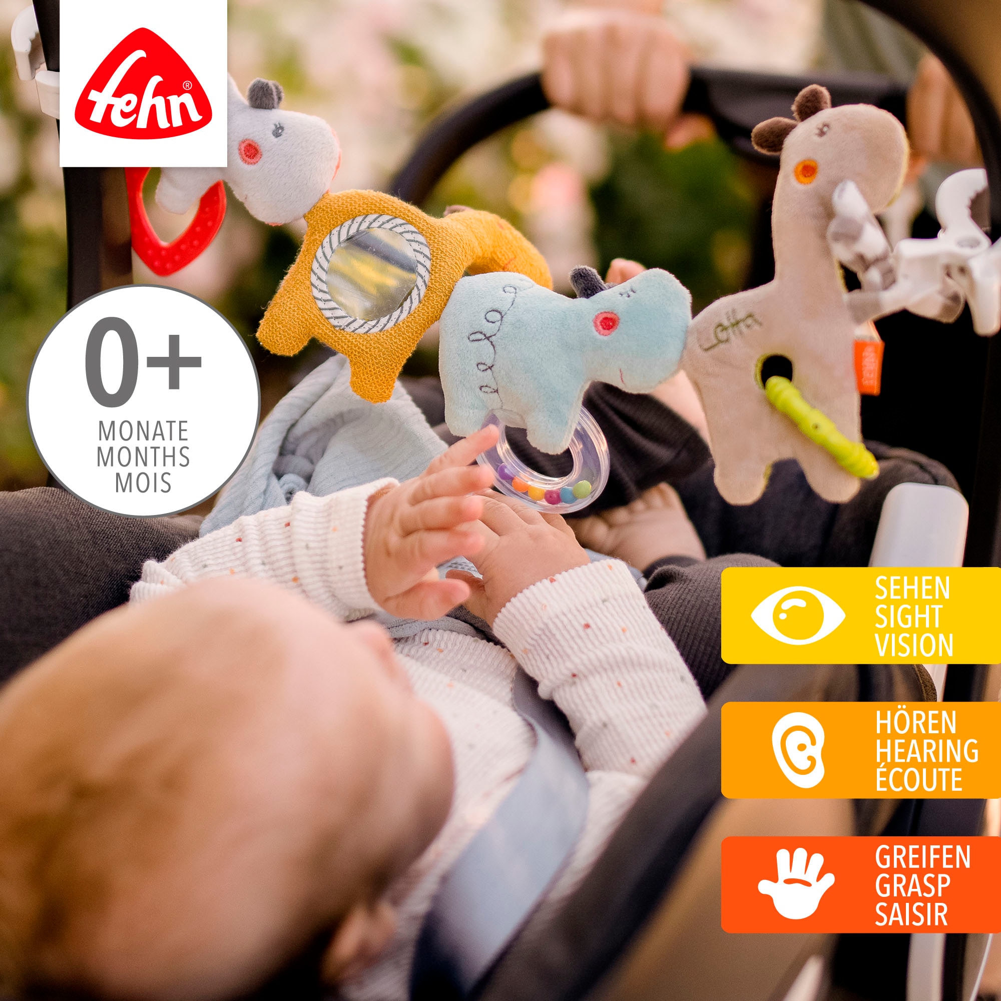 Fehn Kinderwagenkette »Classic Stars, Loopy & Lotta«