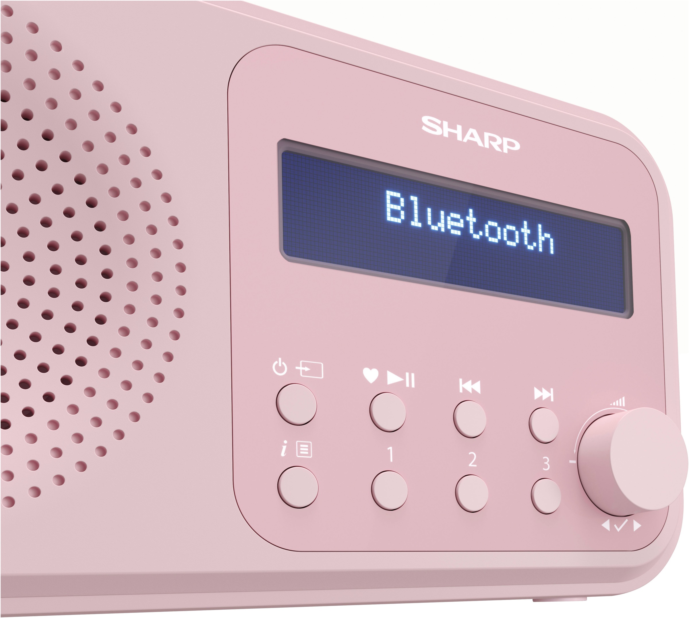 Sharp Radio »DR-P420«, (Bluetooth-A2DP Bluetooth-AVRCP Bluetooth Digitalradio (DAB+)-FM-Tuner mit RDS 2 W)