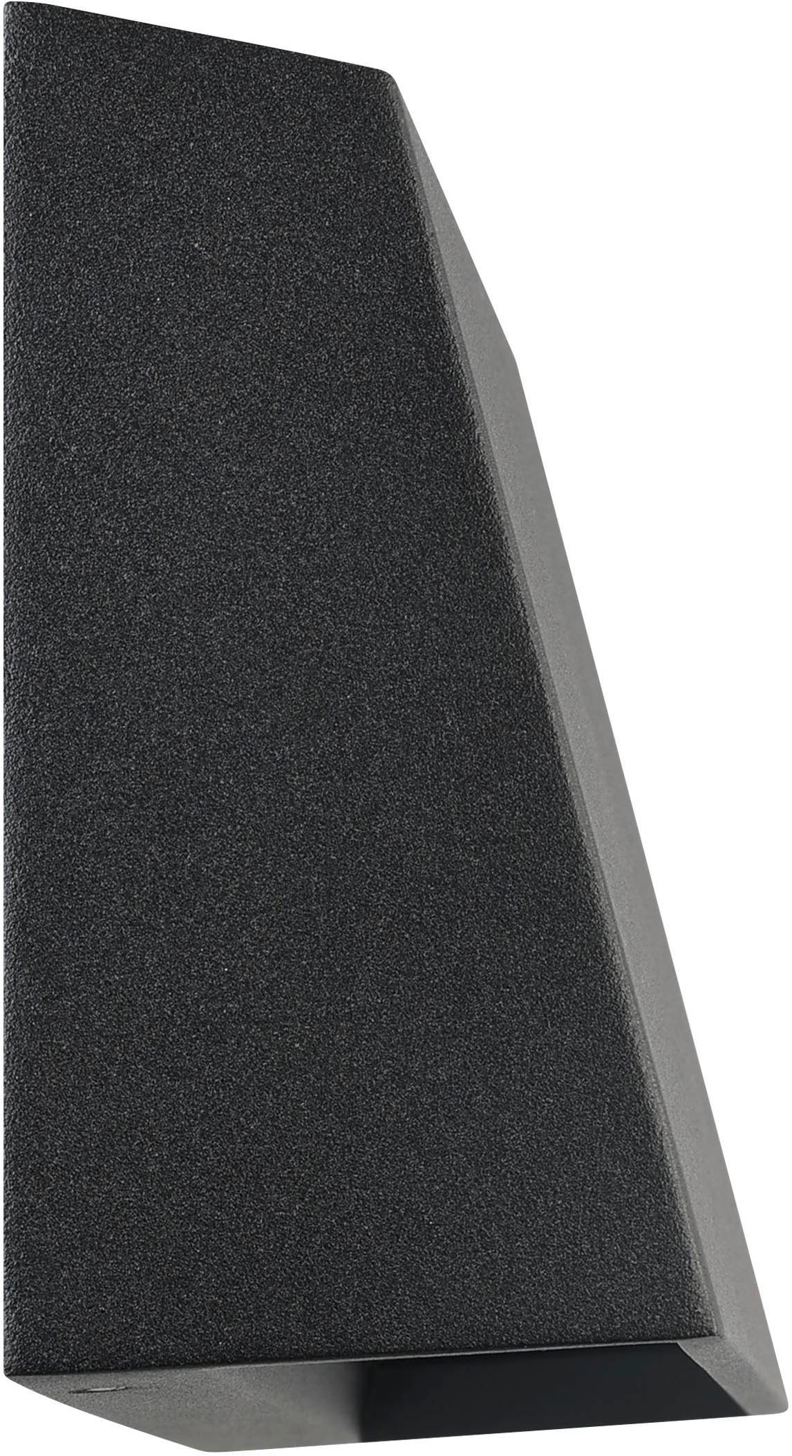 EGLO Wandleuchte »Spongano Wandlampe, Außenbeleuchtung, Aluminium und Glas, IP65, Lampe« LED-Modul 1 Stk. Kaltweiß | Neutralweiß | Warmweiß Wand-/Deckenleuchte - L20 x H12 x AL6 cm - schwarz - 1X9,5W inkl.