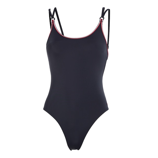 Tommy Hilfiger Swimwear Badeanzug »ONE PIECE«, mit Kontrasteinsätzen im  Logodesign kaufen bei OTTO | Badeanzüge