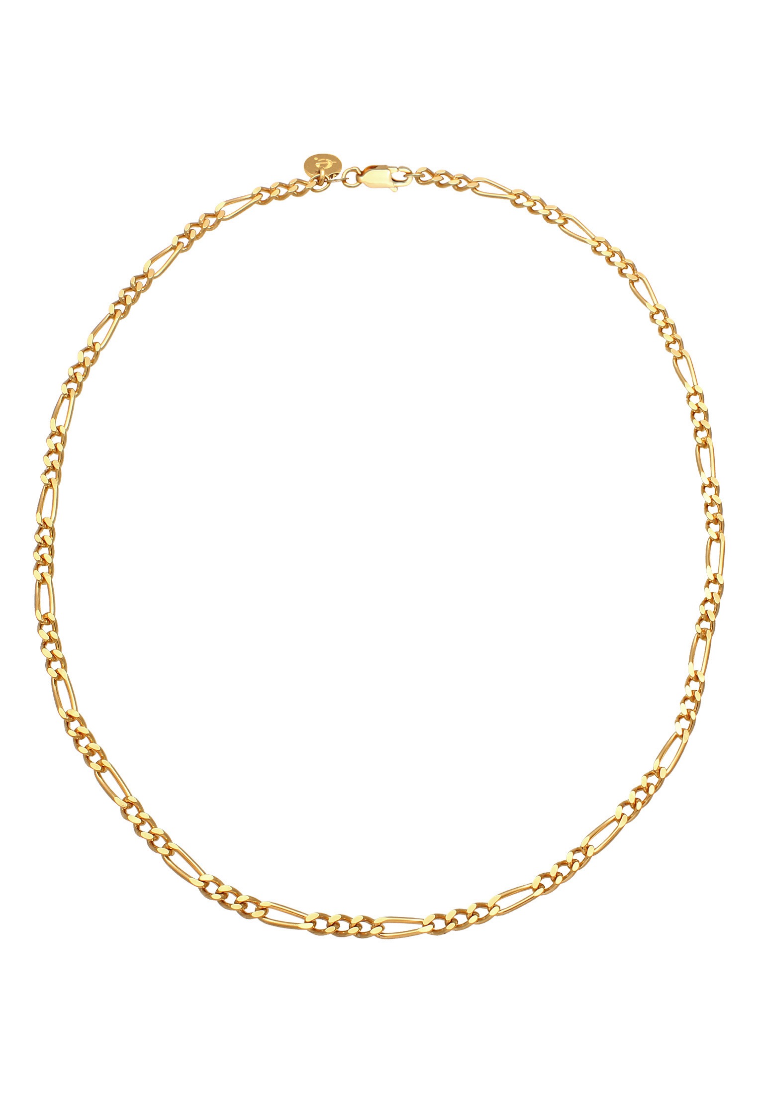 Elli Premium Kette ohne Anhänger »Halskette Choker Figarokette 925 Silber«