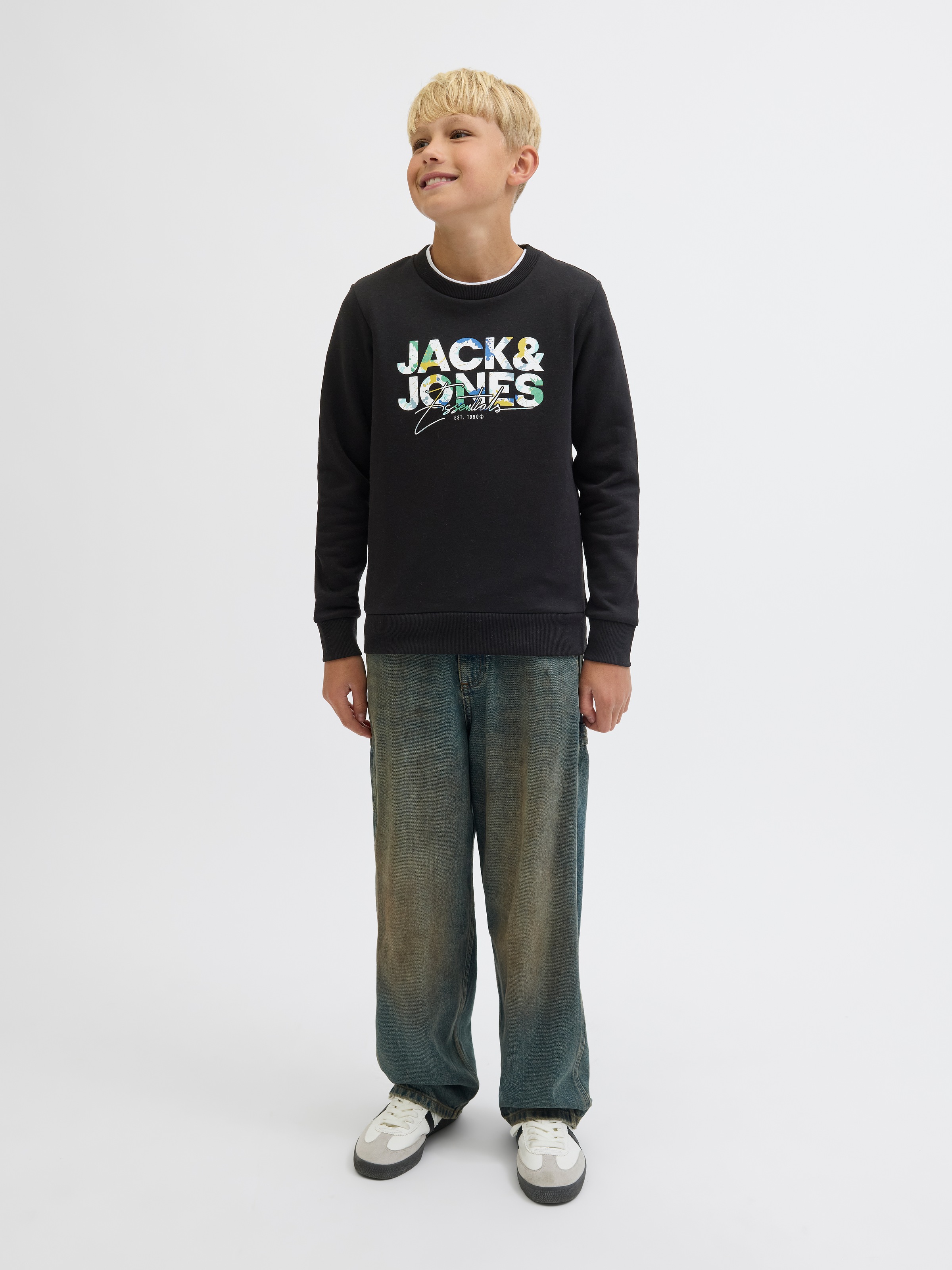 Jack & Jones Junior Sweatshirt »JJGEPLAS SWEAT CREW NECK JNR«