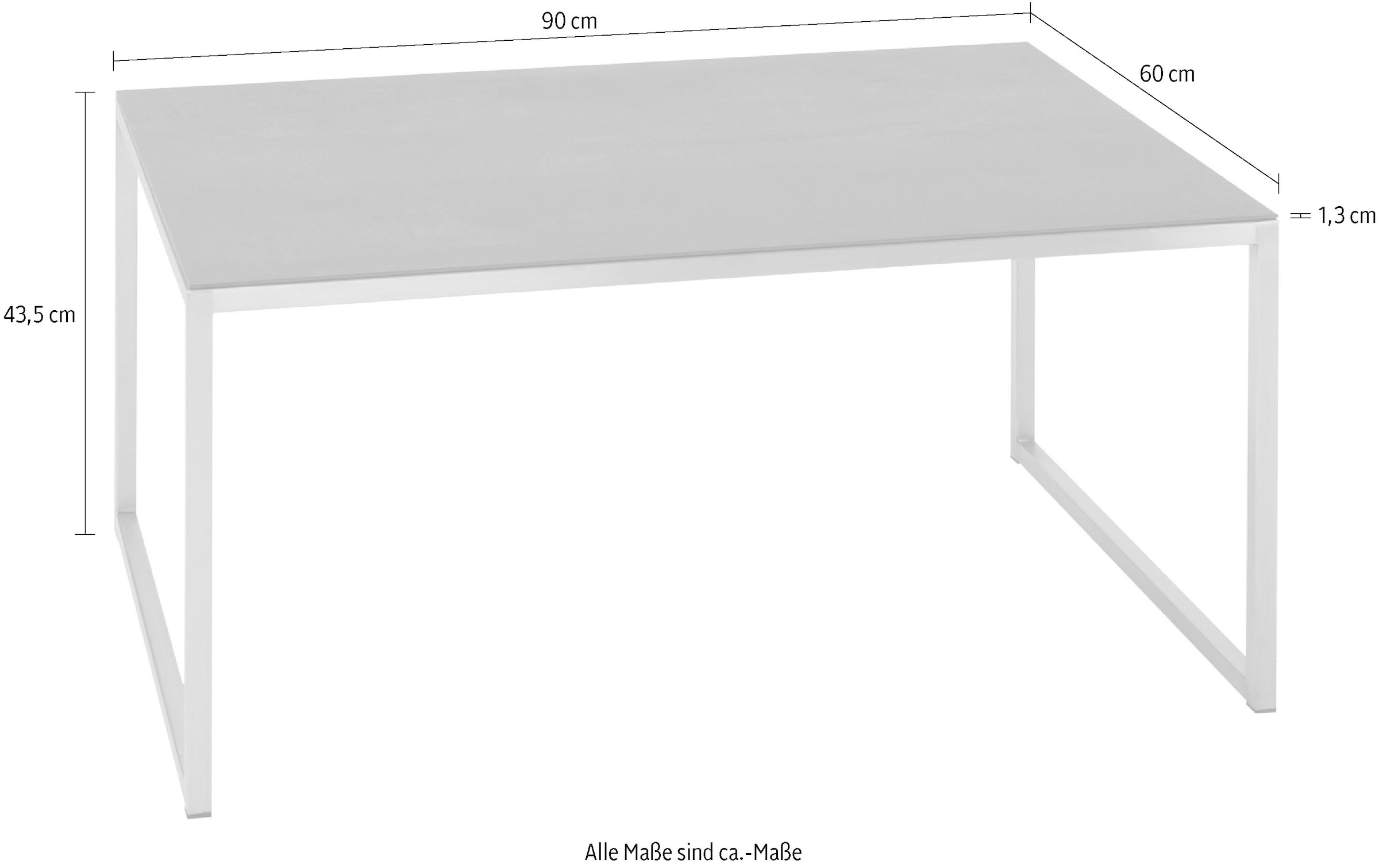 Henke Möbel Couchtisch, Tischplatte aus Keramik bei kaufen hochwertiger OTTO