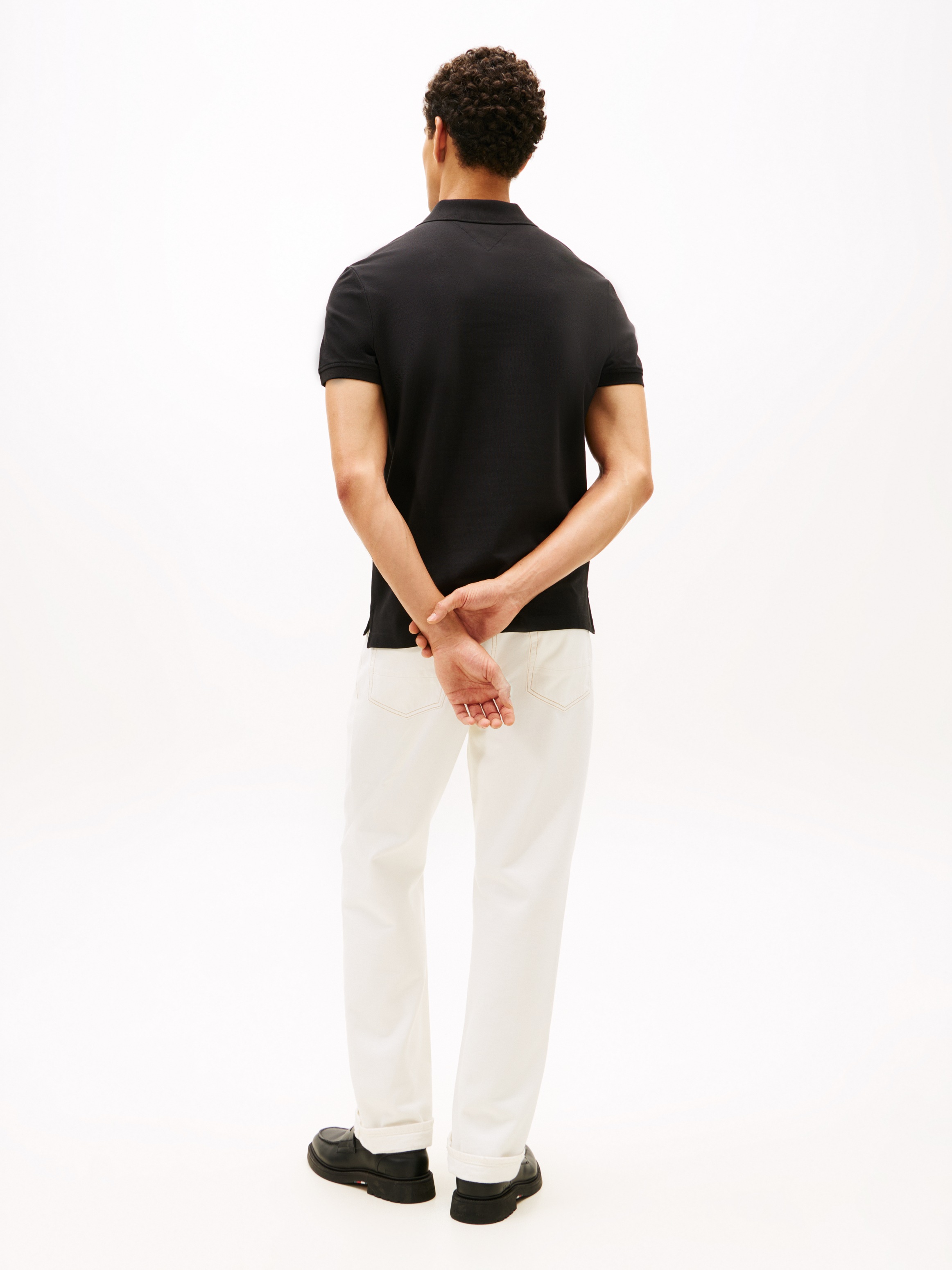 Tommy Hilfiger Poloshirt »FLAG GRAPHIC PIQUE« regular fit, Polokragen, Print