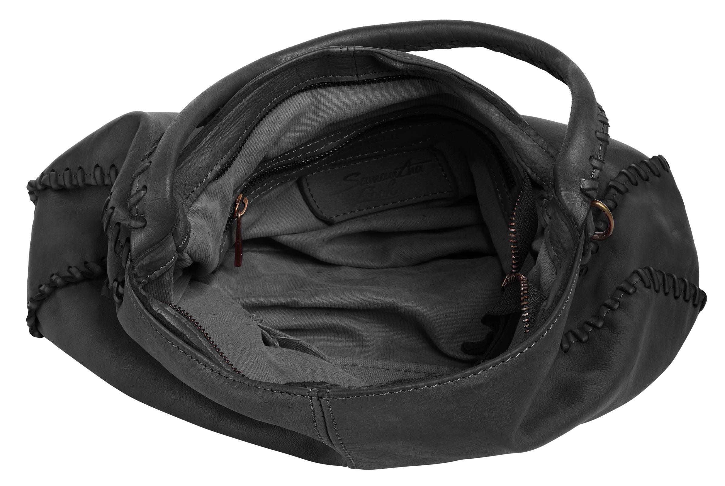 Samantha Look Shopper, echt Leder, Made in Italy