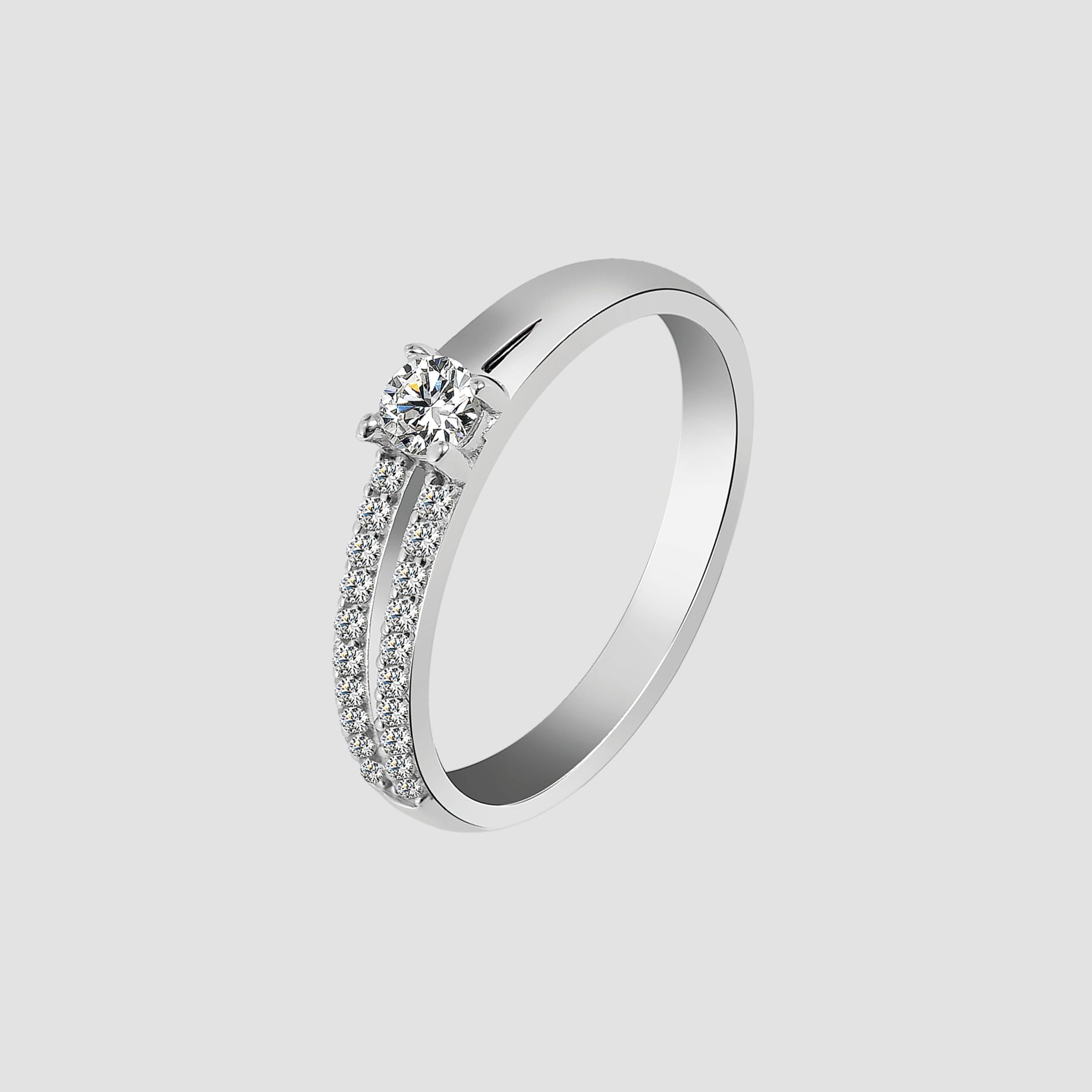 Adelia´s Fingerring »Damen Ring aus 925 Silber mit Zirkonia«