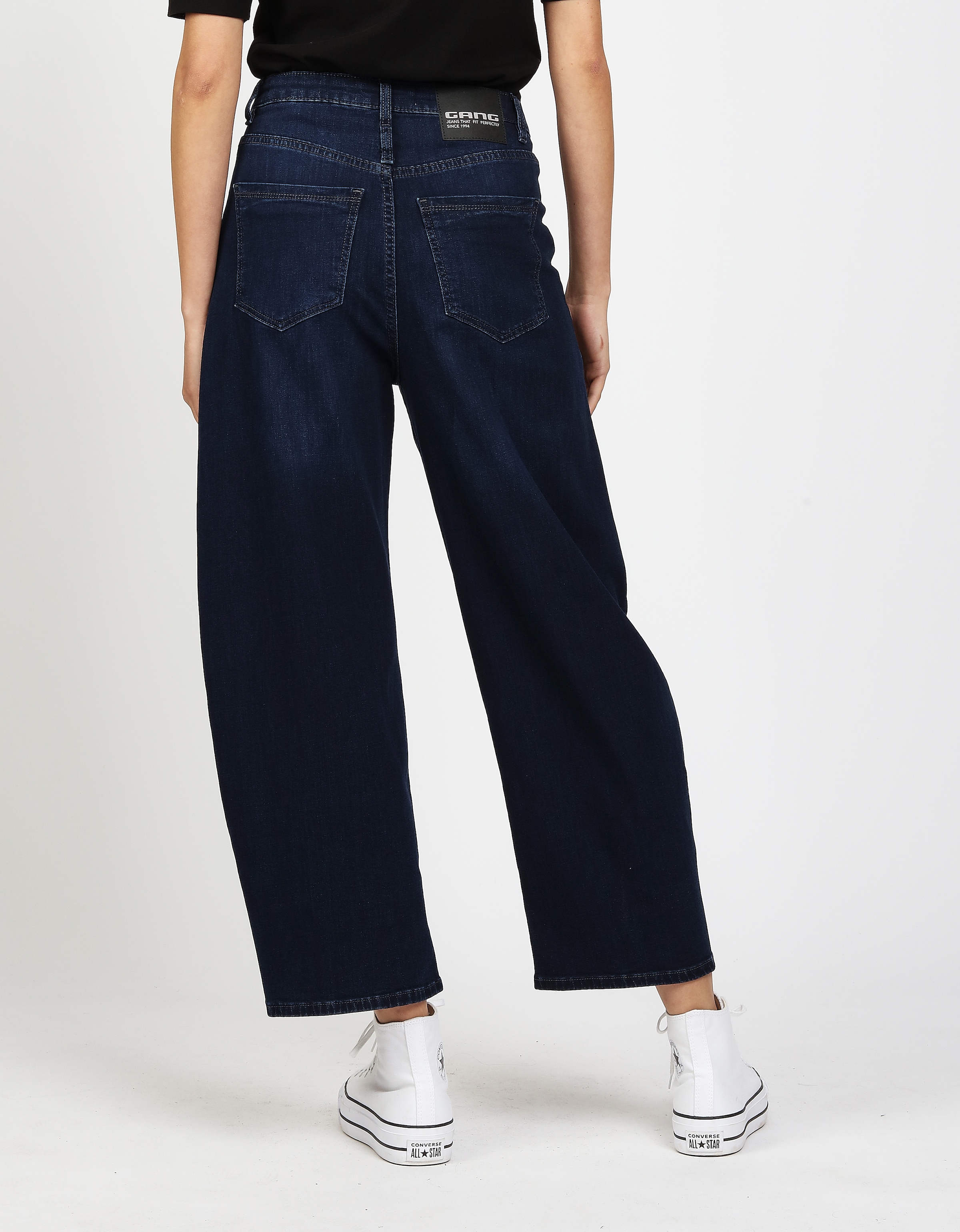 GANG Relax-fit-Jeans »94ODINA« O-Shape mit aufgesetzten Taschen