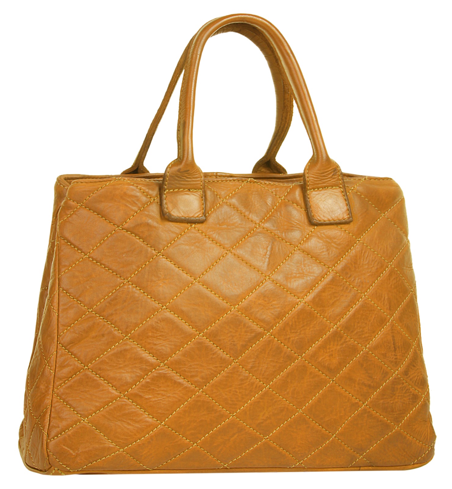Samantha Look Henkeltasche, echt Leder, Made in Italy