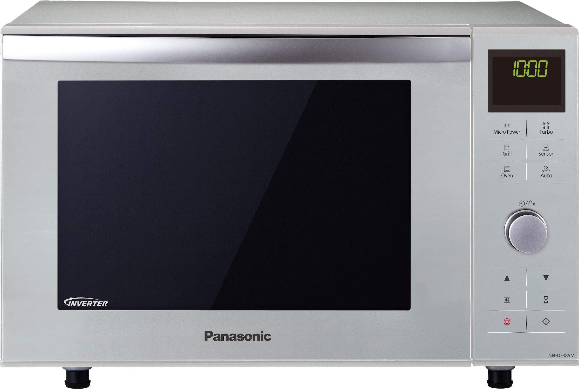 Panasonic Mikrowelle »NN-DF385MEPG«, Grill-Ober-/Unterhitze, 1000 W