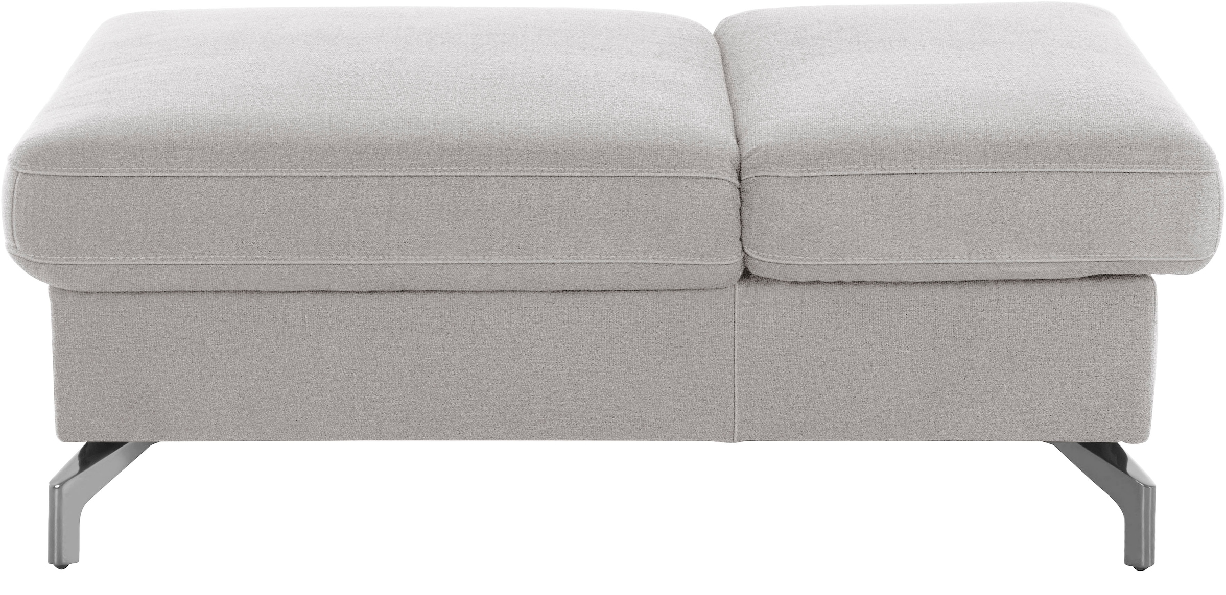sit&more Hocker »Brisbane«, Fußhöhe 12 cm, mit Federkern und Klappfunktion