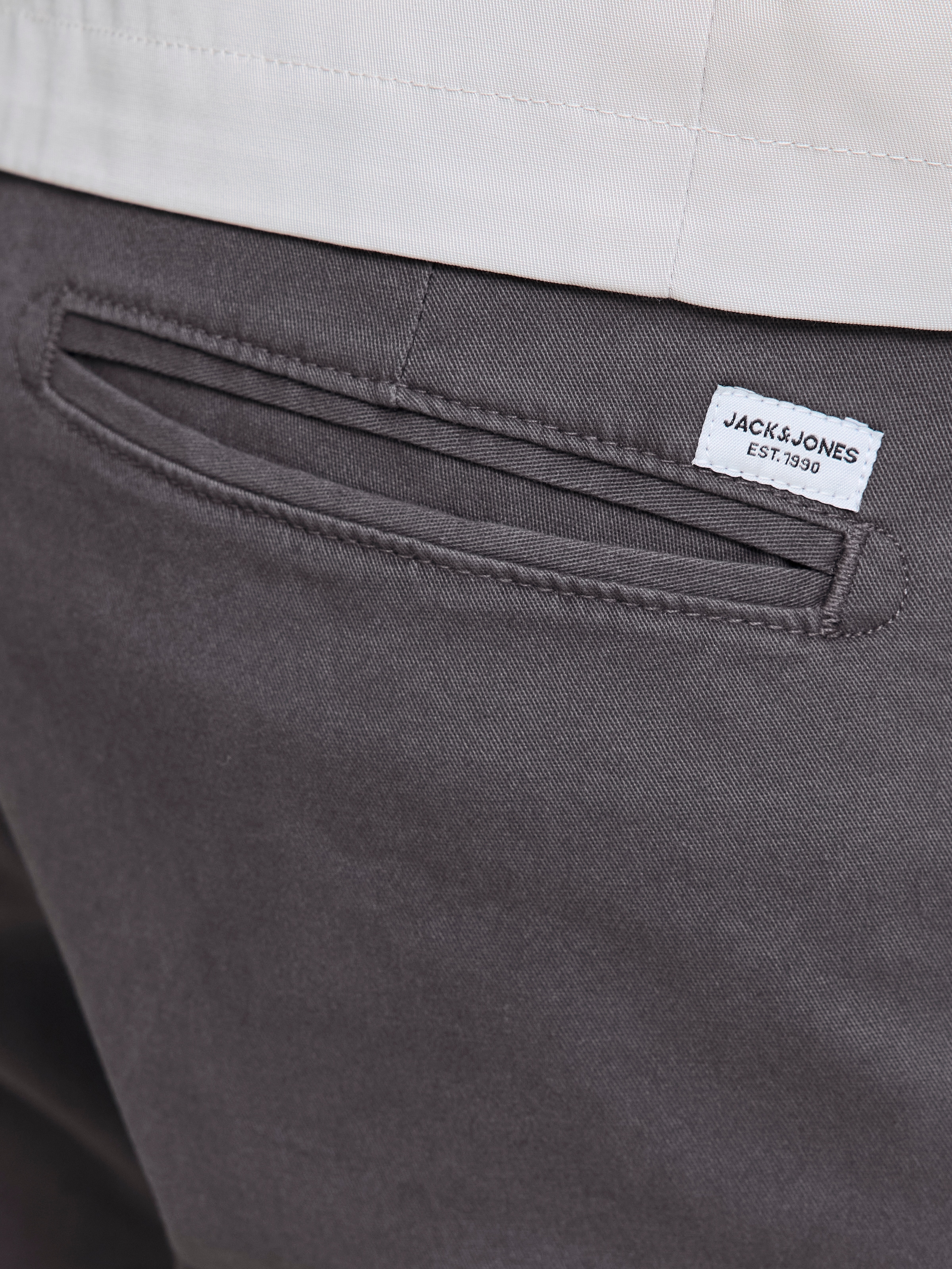 Jack & Jones Chinohose »JPSTKANE DAVE CHINO 2PK MP NOOS«, (Packung, 2 tlg.), In vorgewaschener Qualität