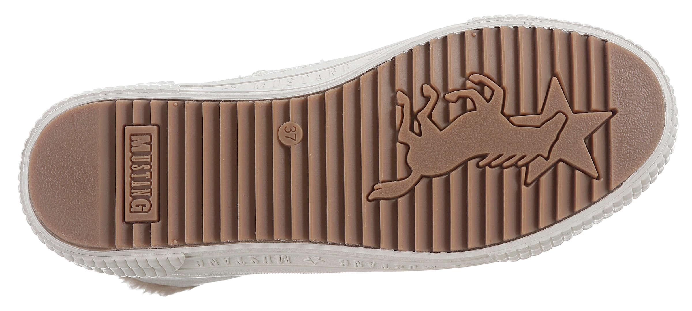 Mustang Shoes Winterboots, High Top Sneaker, Schnürboots mit Plateausohle