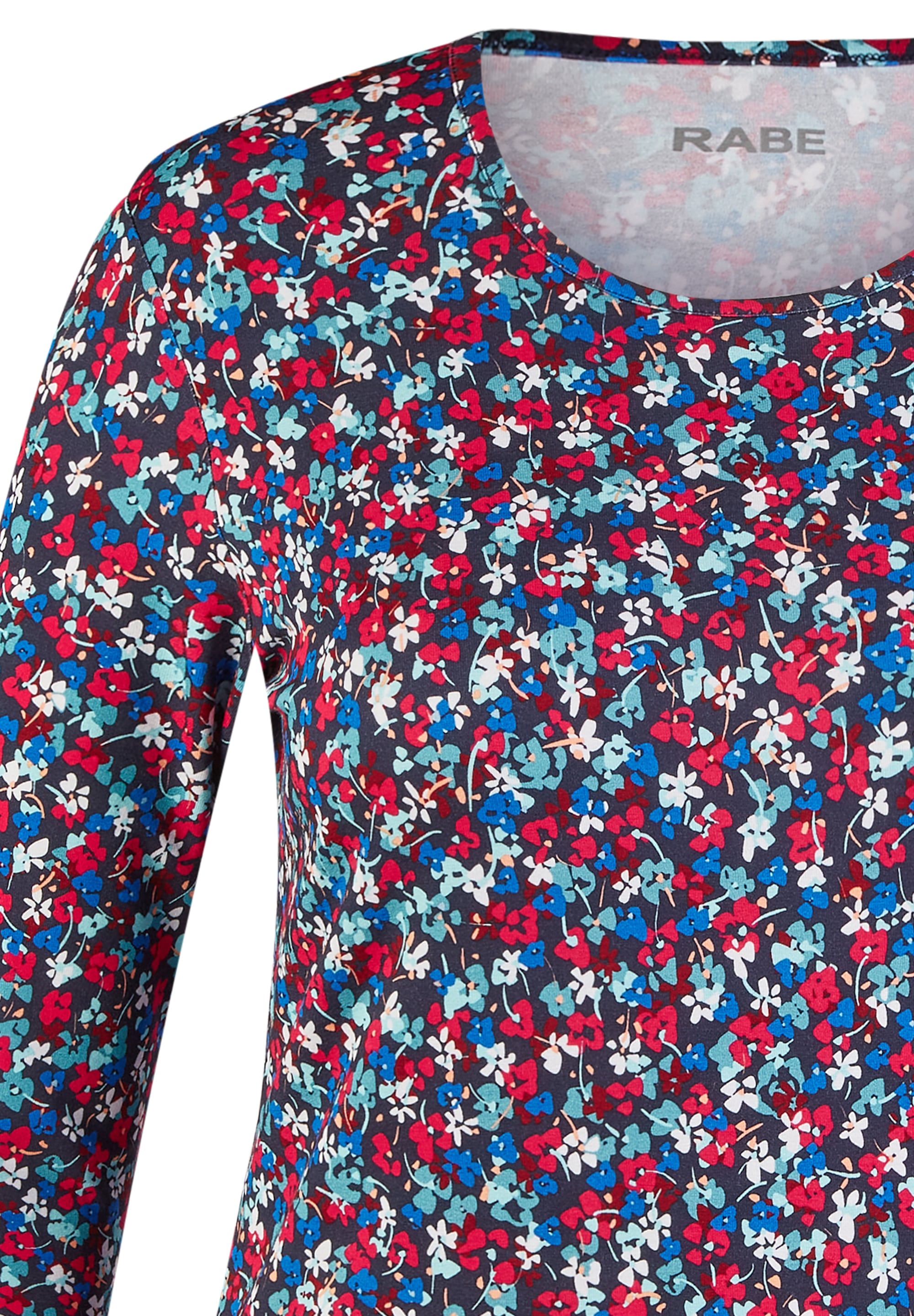 Rabe 3/4-Arm-Shirt, mit Blumenmuster