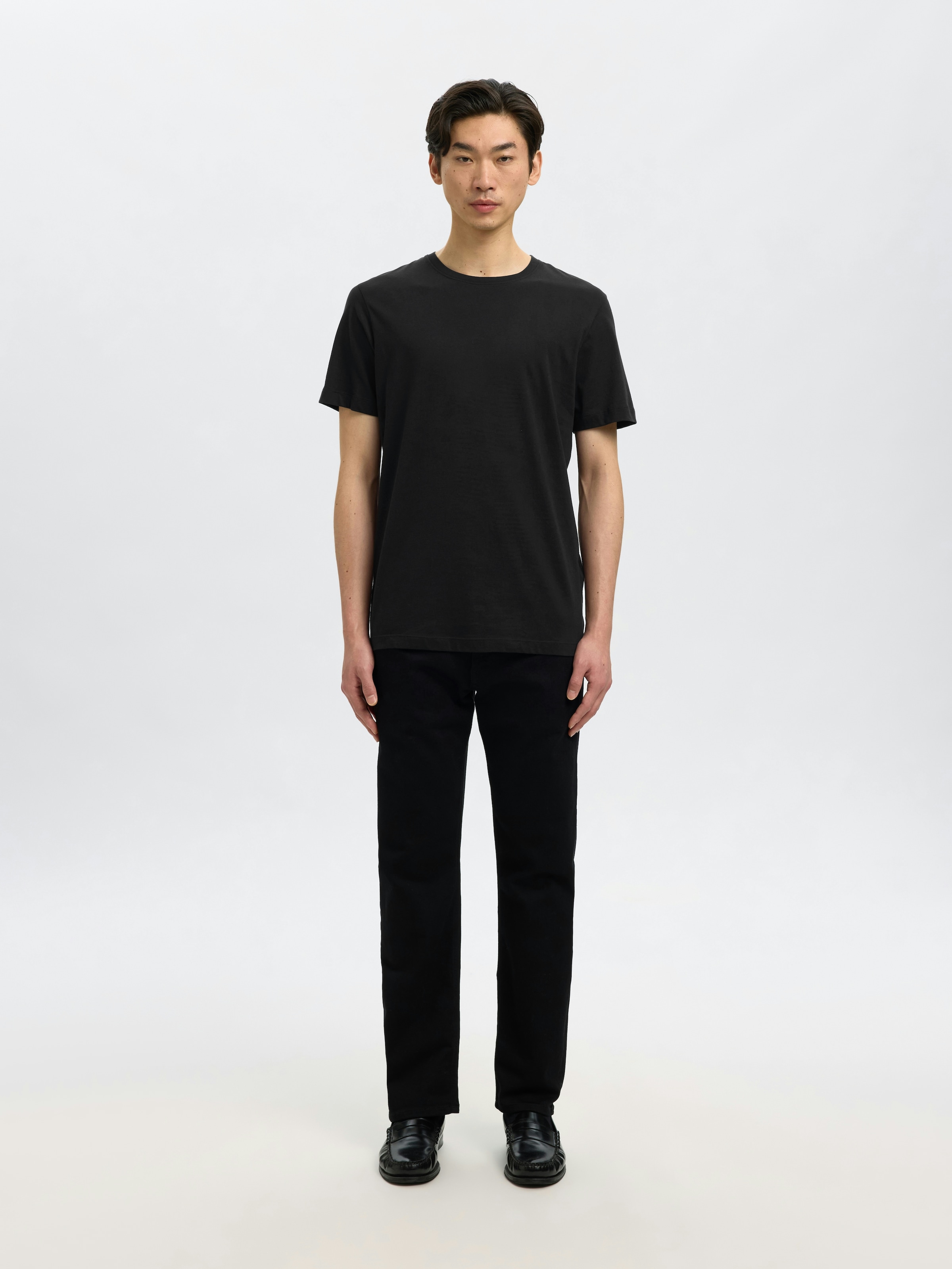 SELECTED Rundhalsshirt »SLHCORMAC SS O-NECK TEE 3-PACK NOOS« Packung, 3 Baumwolle, normal geschnitten, 3-er Pack