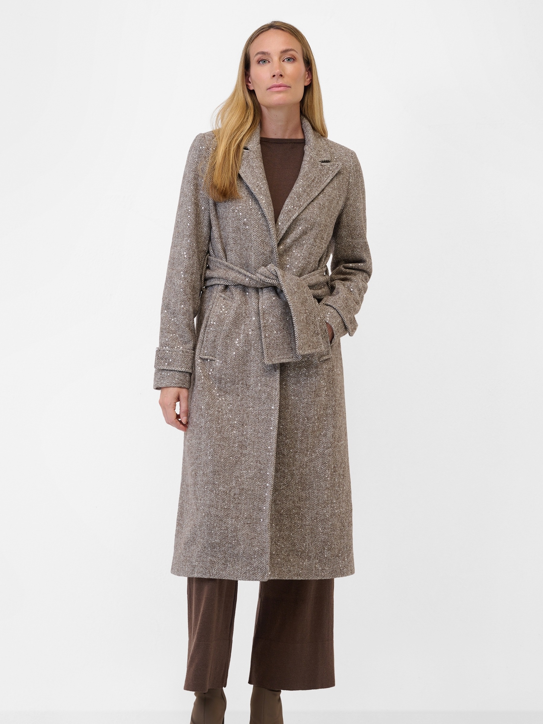 RICANO Langmantel »Mantel Dafne« Handgefertigt, Made in Italy