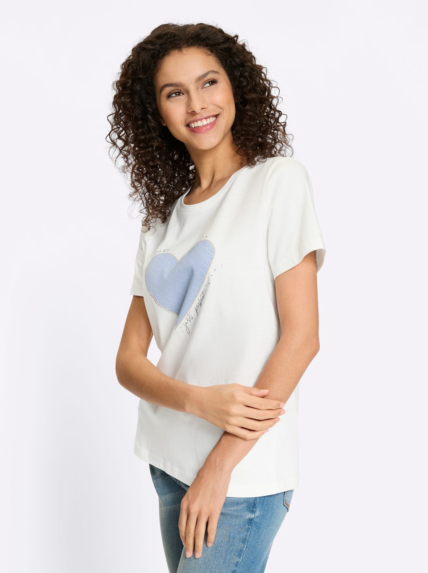 heine Kurzarmshirt »T-Shirt« 1 tlg.