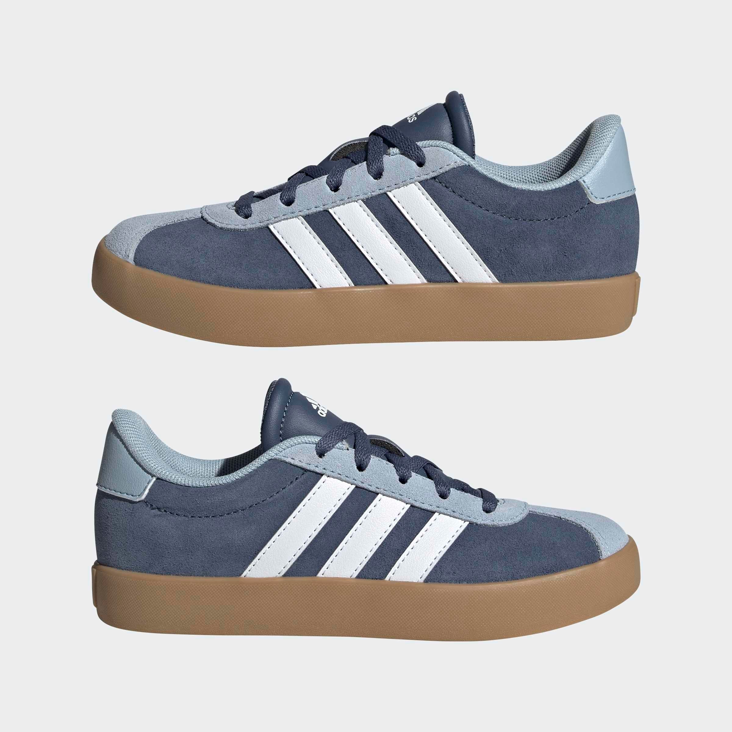 adidas Sportswear Sneaker »VL COURT 3.0 KIDS«, inspiriert vom Design des adidas samba