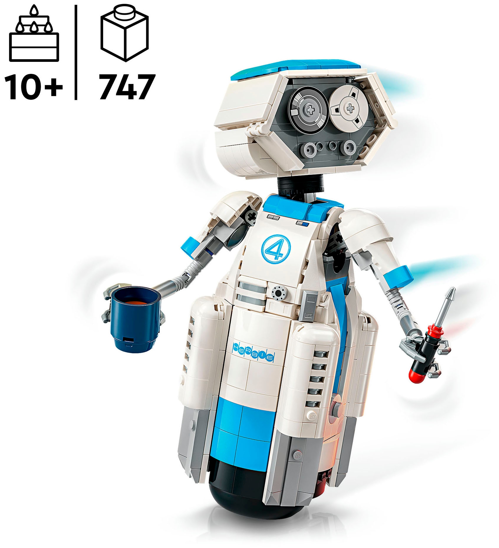 LEGO® Konstruktionsspielsteine »The Fantastic Four H.E.R.B.I.E. (76339), LEGO Super Heroes« Made in Europe