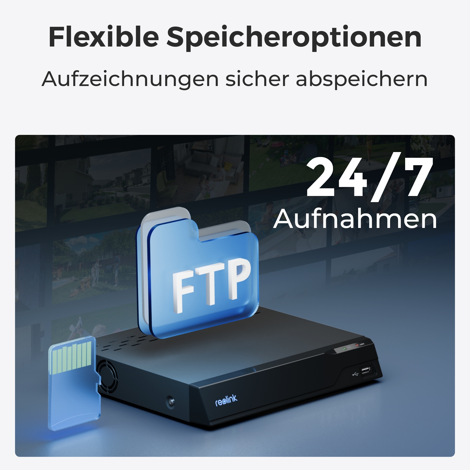 Reolink Überwachungskamera »Trackmix Series W760«, Außenbereich-Innenbereich, 4K, Pan&Tilt, Weitwinkel, Spotlight, Zoom