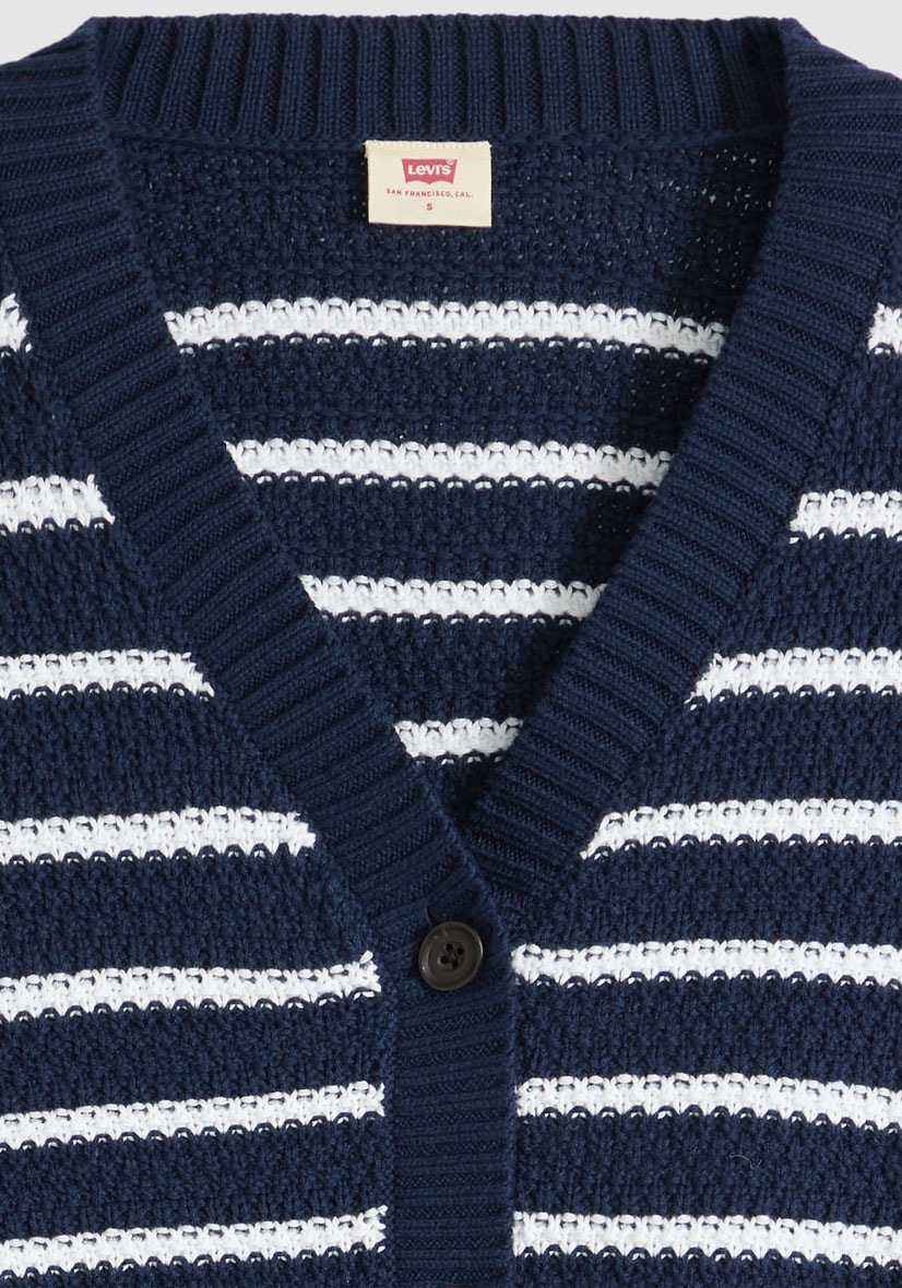 Levi's® Cardigan »SNOWFLAKE CARDIGAN« gestreift, mit Knopfleiste