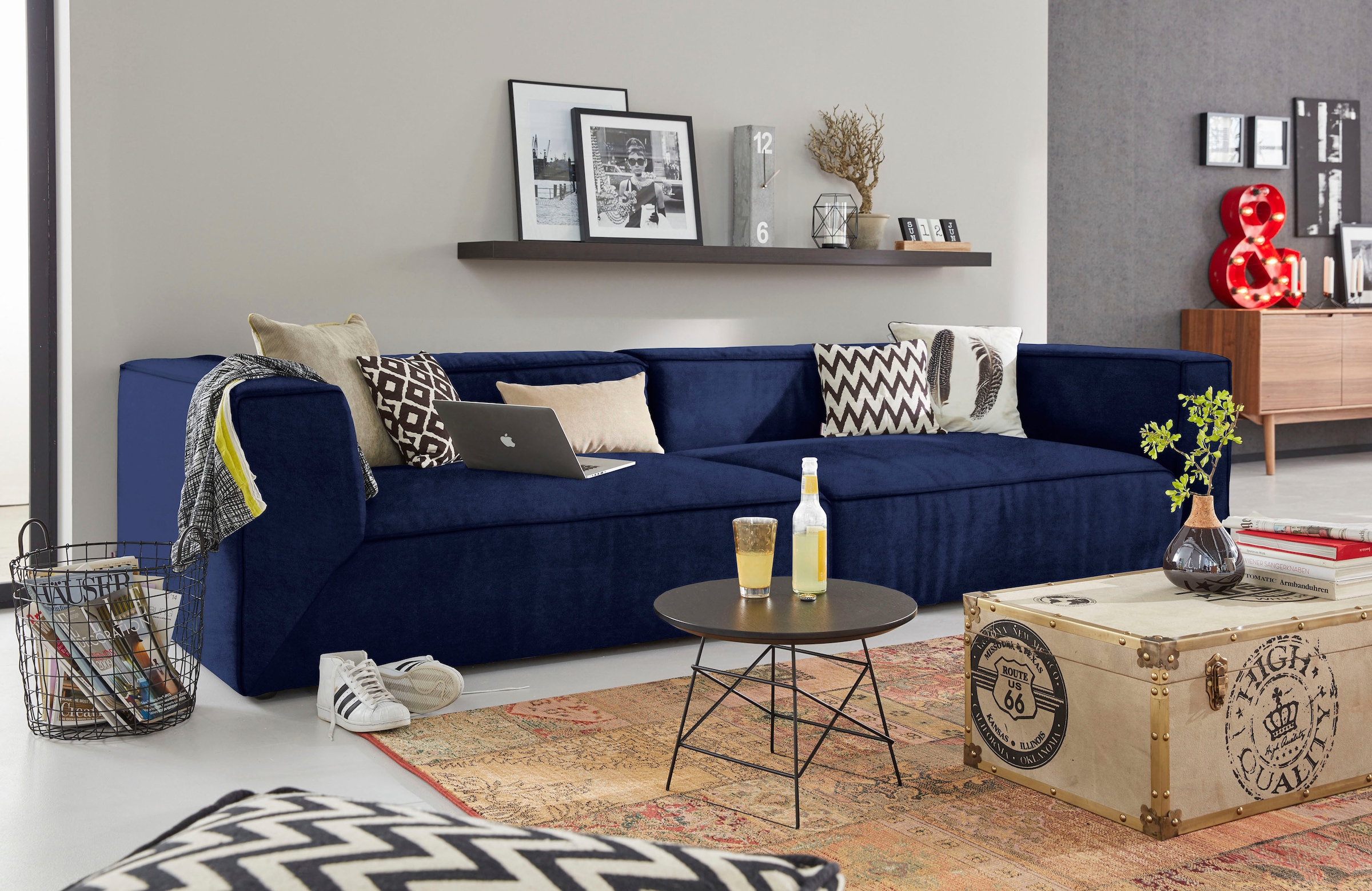 TOM TAILOR HOME Big-Sofa »BIG CUBE«, TOM TAILOR Big-Sofa >>BIG CUBE