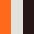orange-weiß