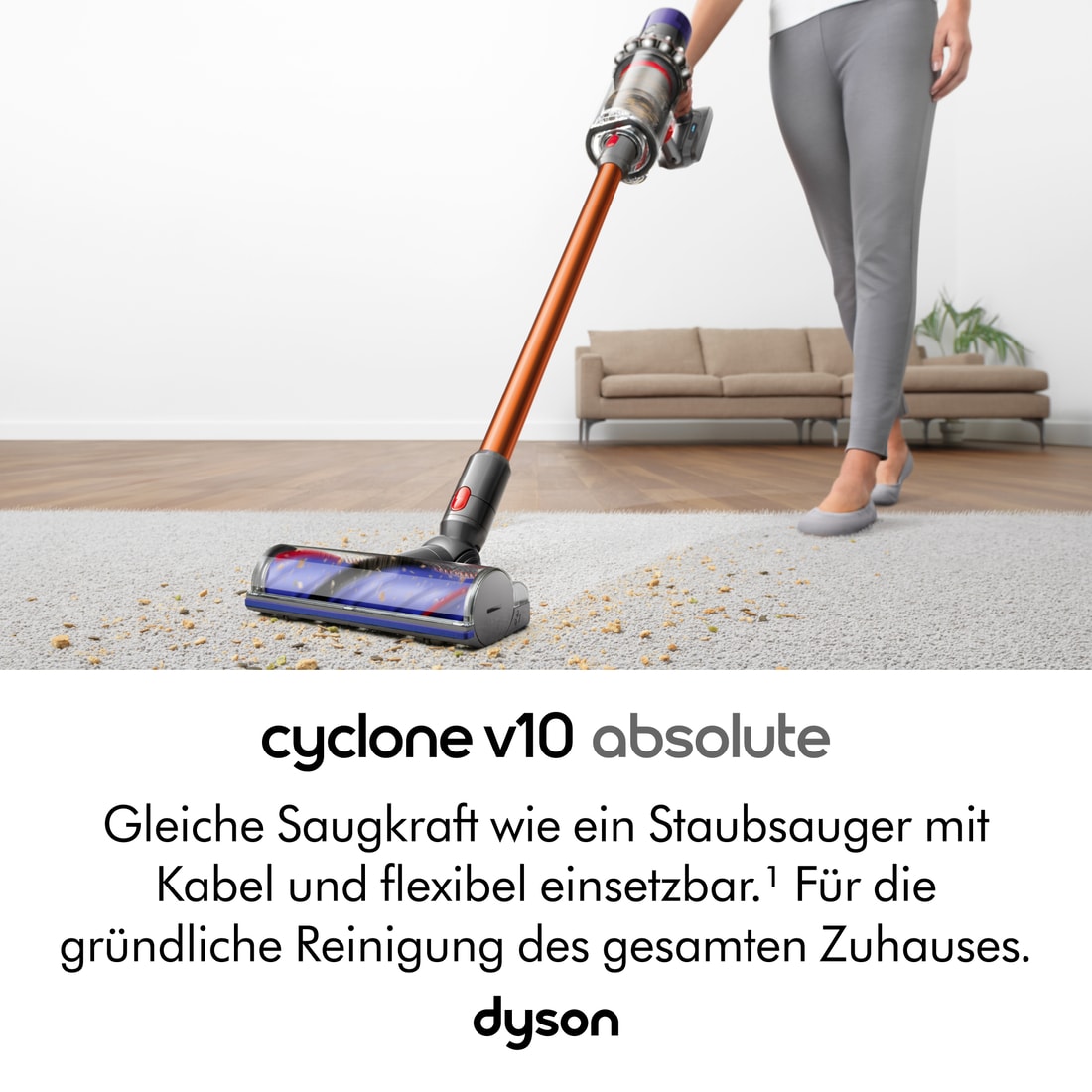 DYSON Akku-Hand-und Stielstaubsauger »V10 Absolute«