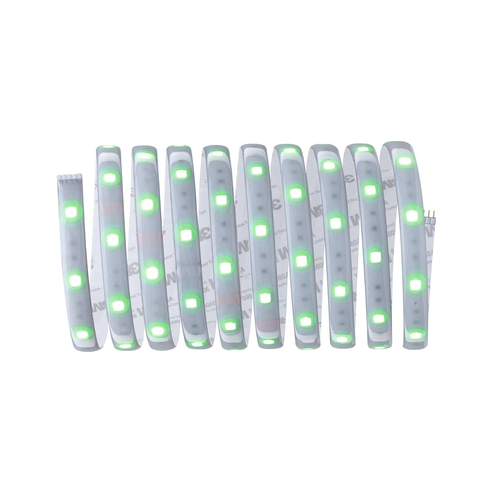 Paulmann LED-Streifen »MaxLED 250 Basisset 3m 20W 230/24V 36VA Silber Kunststoff«, 1 St.-flammig, RGBW IP44 Cover 3000K