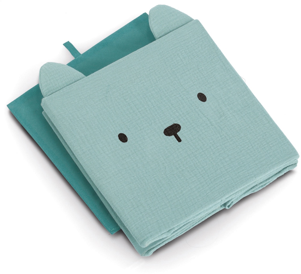 Zeller Present Aufbewahrungsbox »"Bär", Musselin« Tiermotiv, kinderfreundlich, faltbar